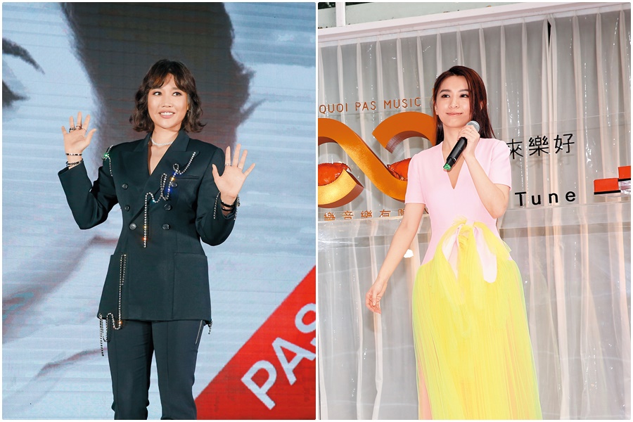田馥甄（右）成立「樂來樂好」工作室，並與何樂音樂合作，成為該公司旗下第一位女歌手。A-Lin則傳出欲與何樂音樂合作。