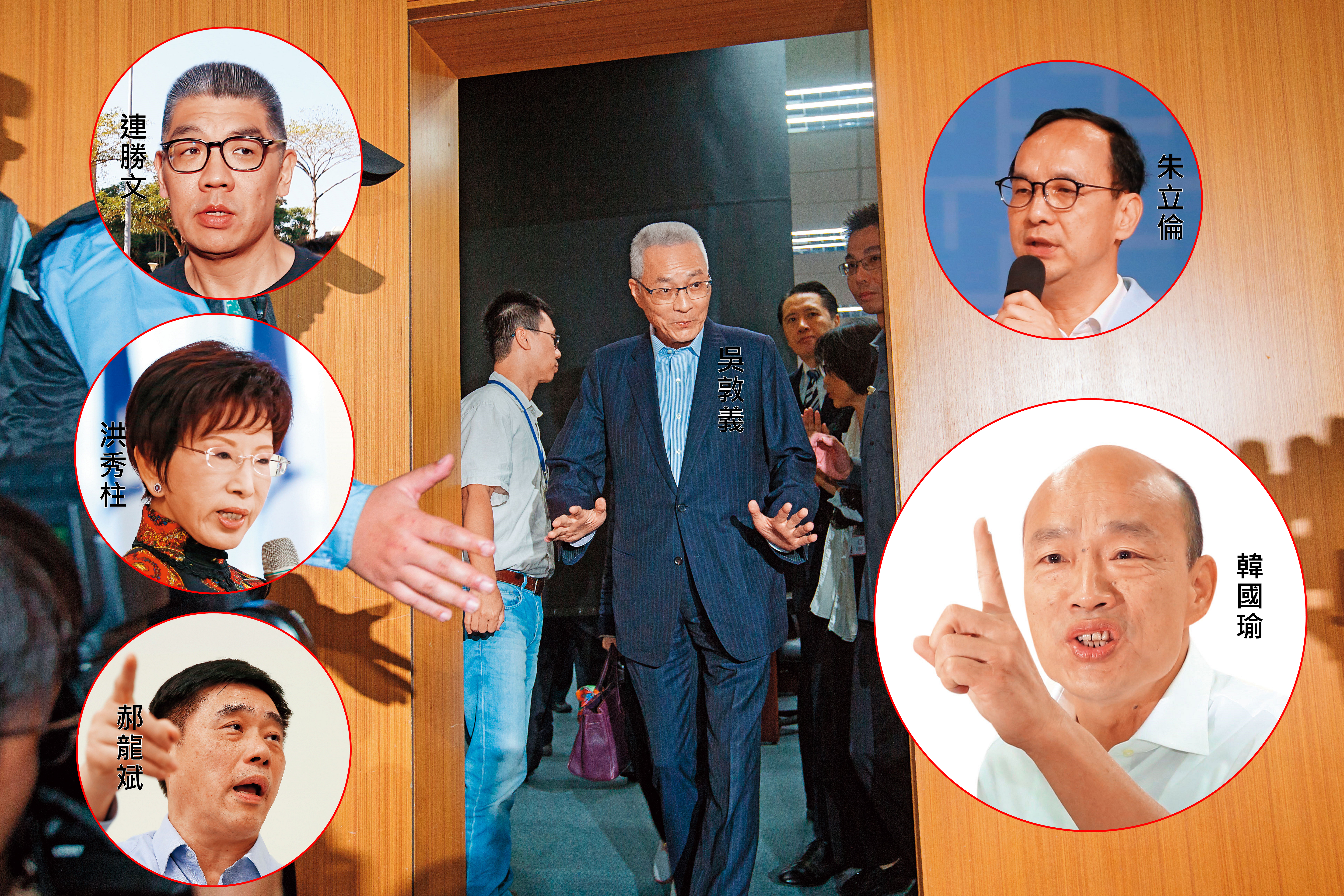 吳敦義強行主導不分區提名，觸怒連勝文等黨內5路人馬，明年大選過後，恐怕難逃被逼退下場。