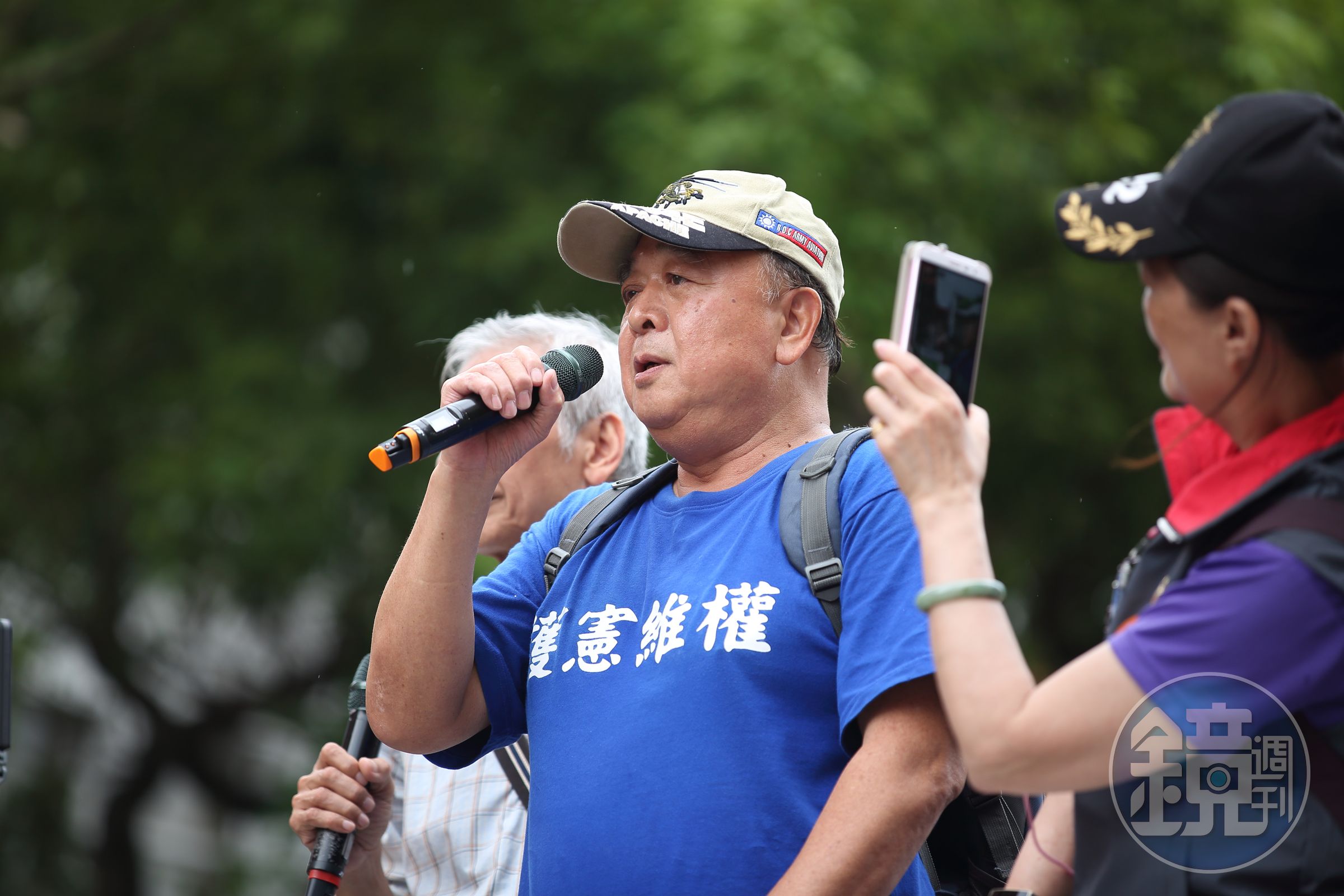 吳斯懷列國民黨不分區立委安全名單，讓館長相當憤怒。本刊資料照