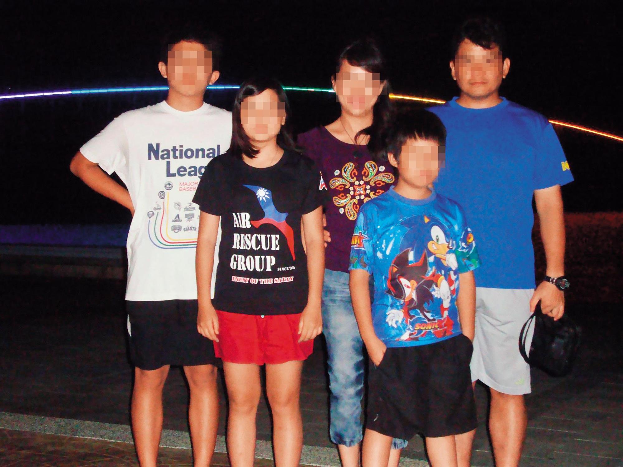 秦姓中校結婚二十多年、與妻育有3名子女,孩子早就知道父親出軌。(翻攝臉書)