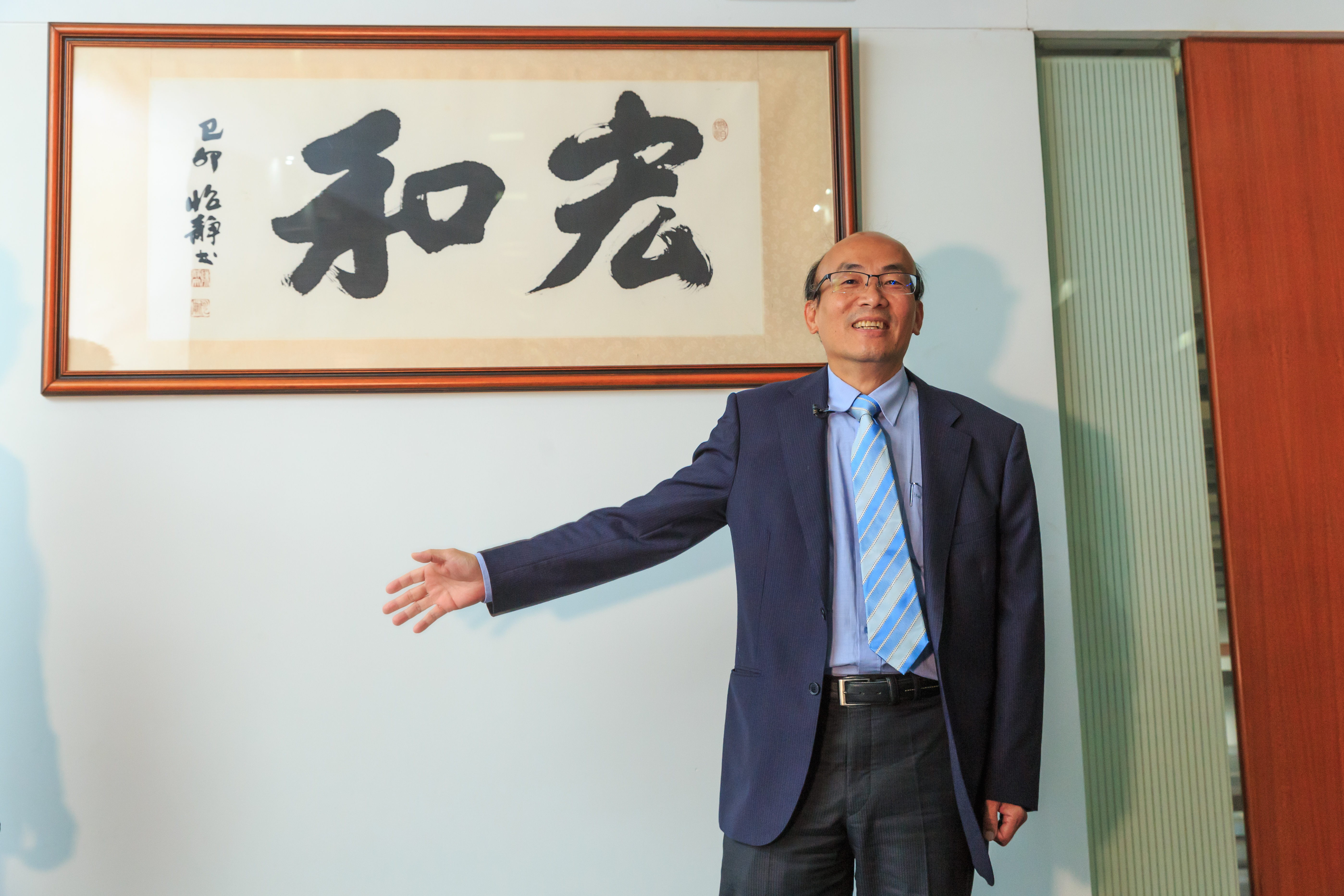 毛嘉明回憶宏和創業以來的甘苦,坦言草創期壓力很大,自己當時幾乎以廠為家。