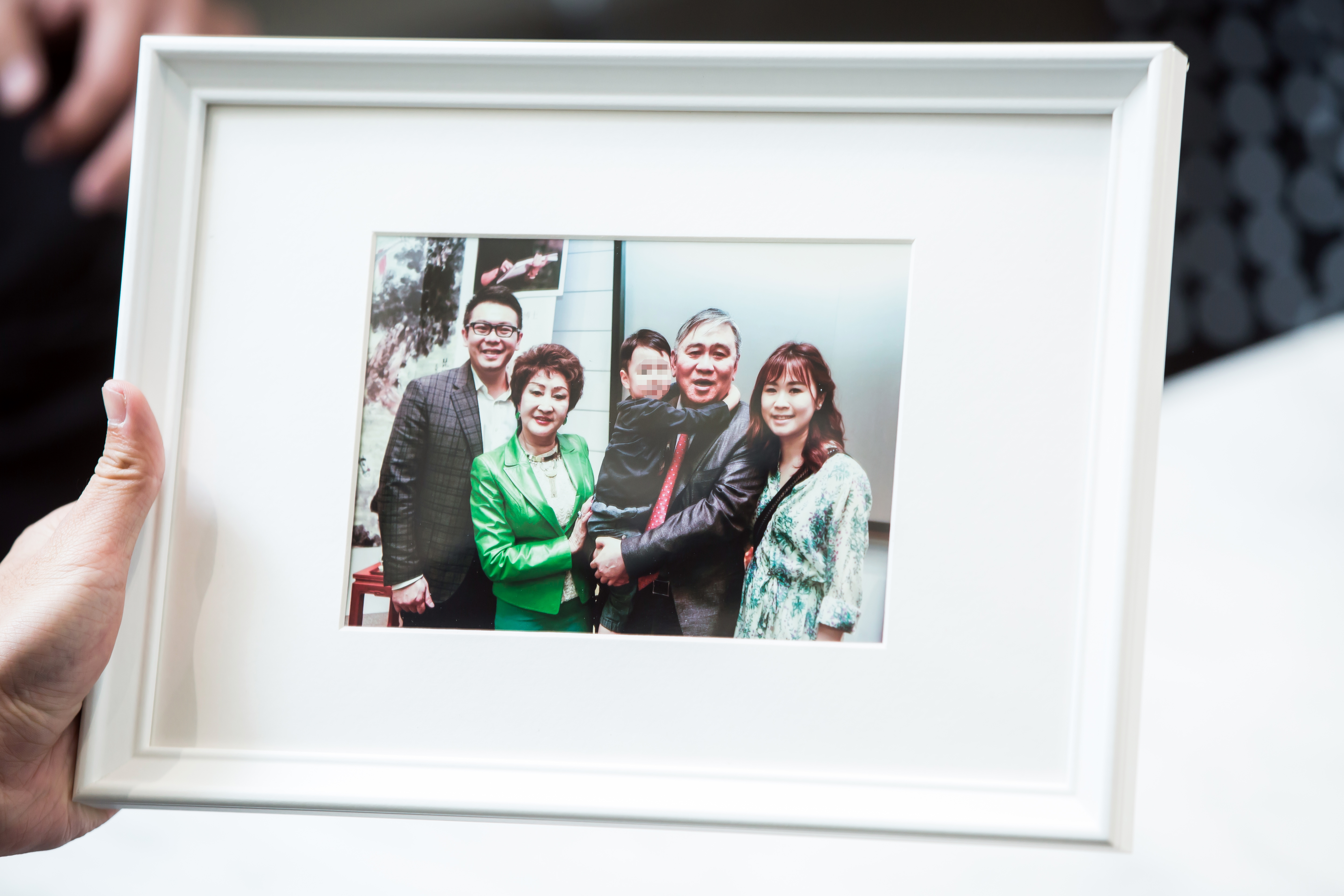 王文洋是3個孫子的阿公，談到孫子滿臉都是笑容。