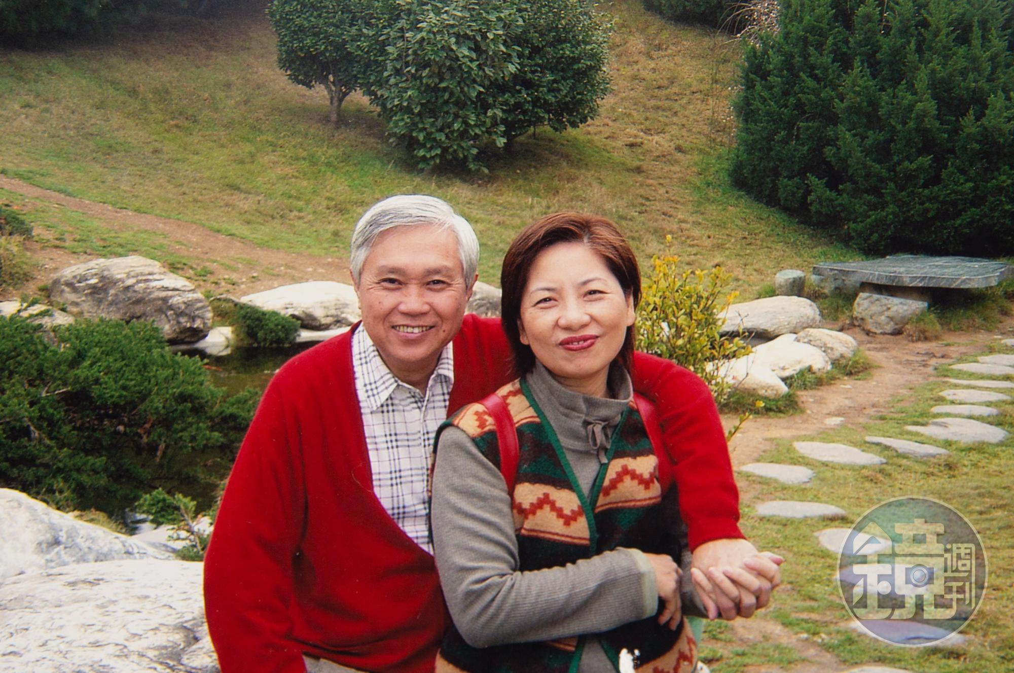 杜漢琛(左)是越南華僑,他曾來台念高中和大學,並結識妻子鄭曼蕙(右)。(杜漢琛提供)
