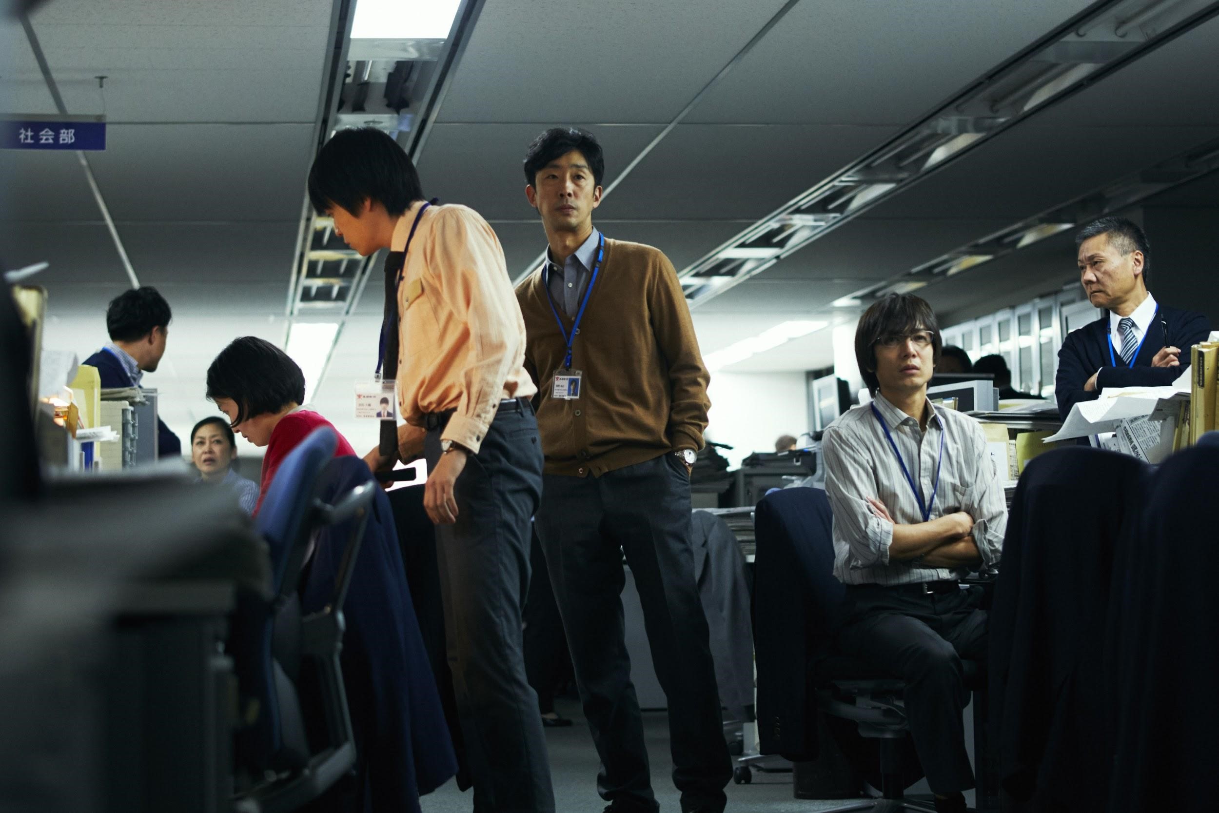 《新聞記者》的報社場景於《東京新聞》實景拍攝。（天馬行空提供）