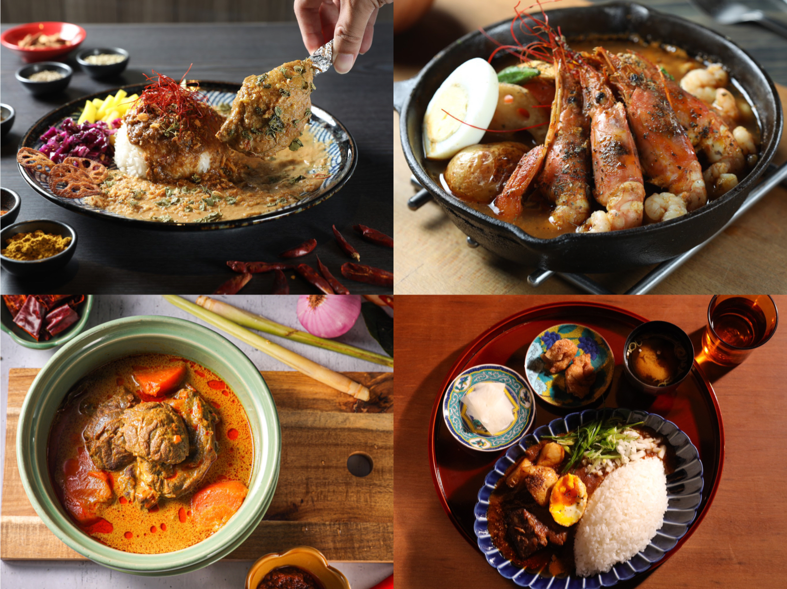 濃郁咖哩可說是白飯殺手。