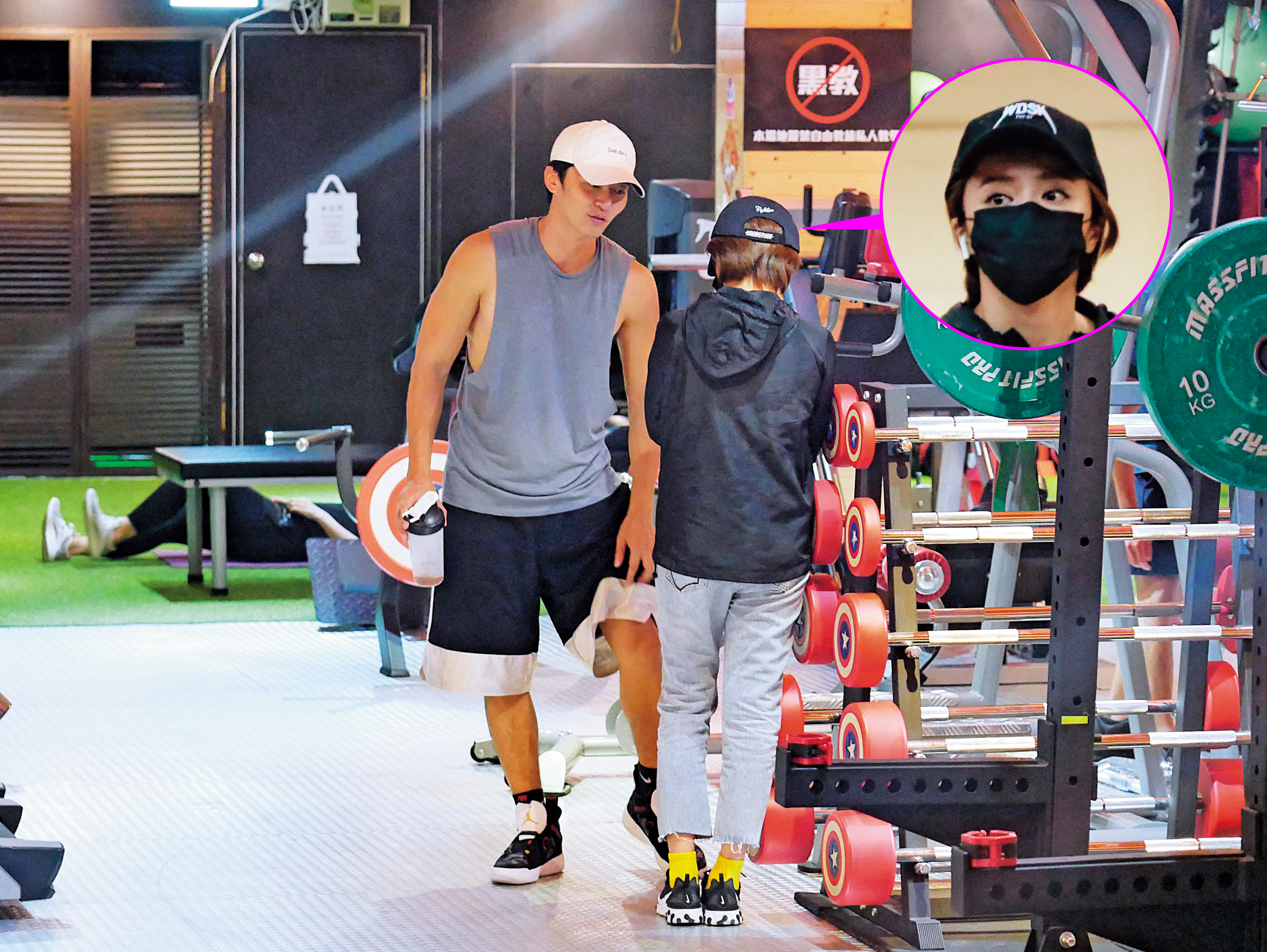 馬俊麟和王瞳7月間曾允諾斷絕來往，9月間卻又被本刊拍到4天約會2次。