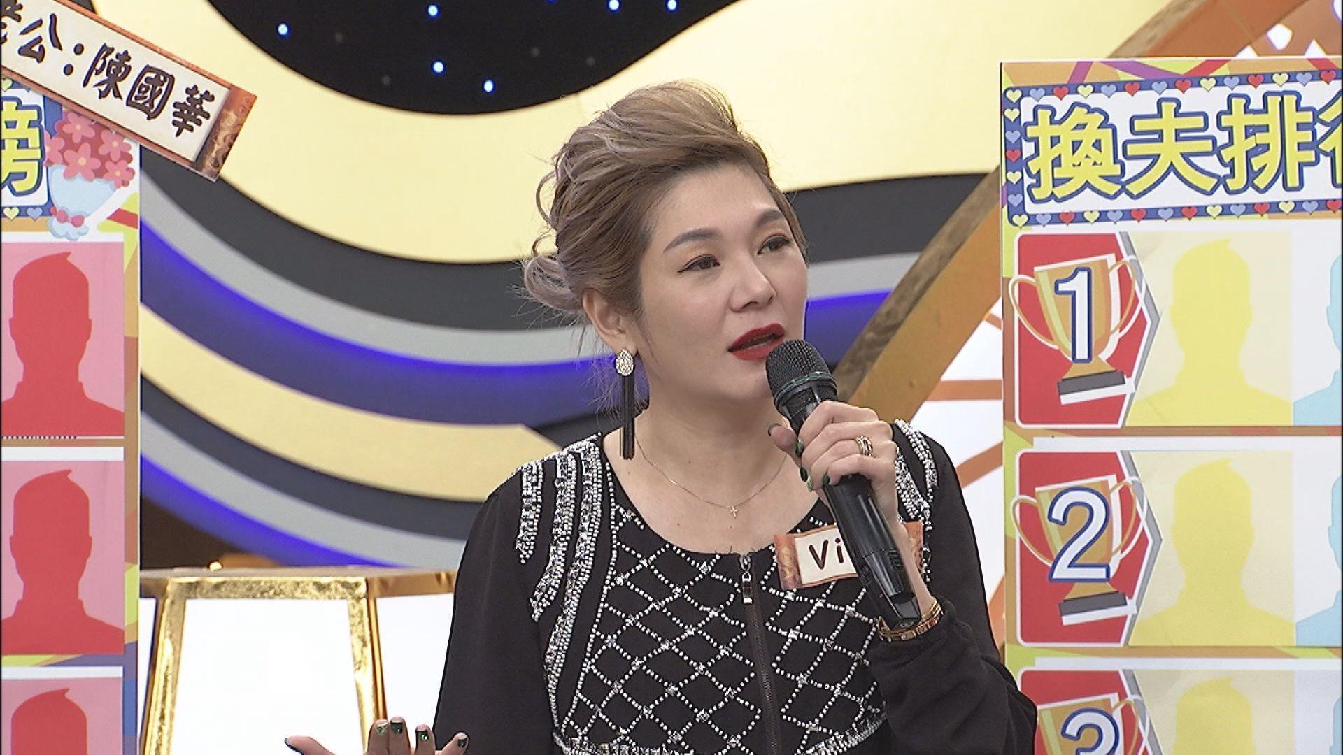VICKY自曝欣賞老公屈中恆的才華，但心裡更愛基努李維。（中天提供）
