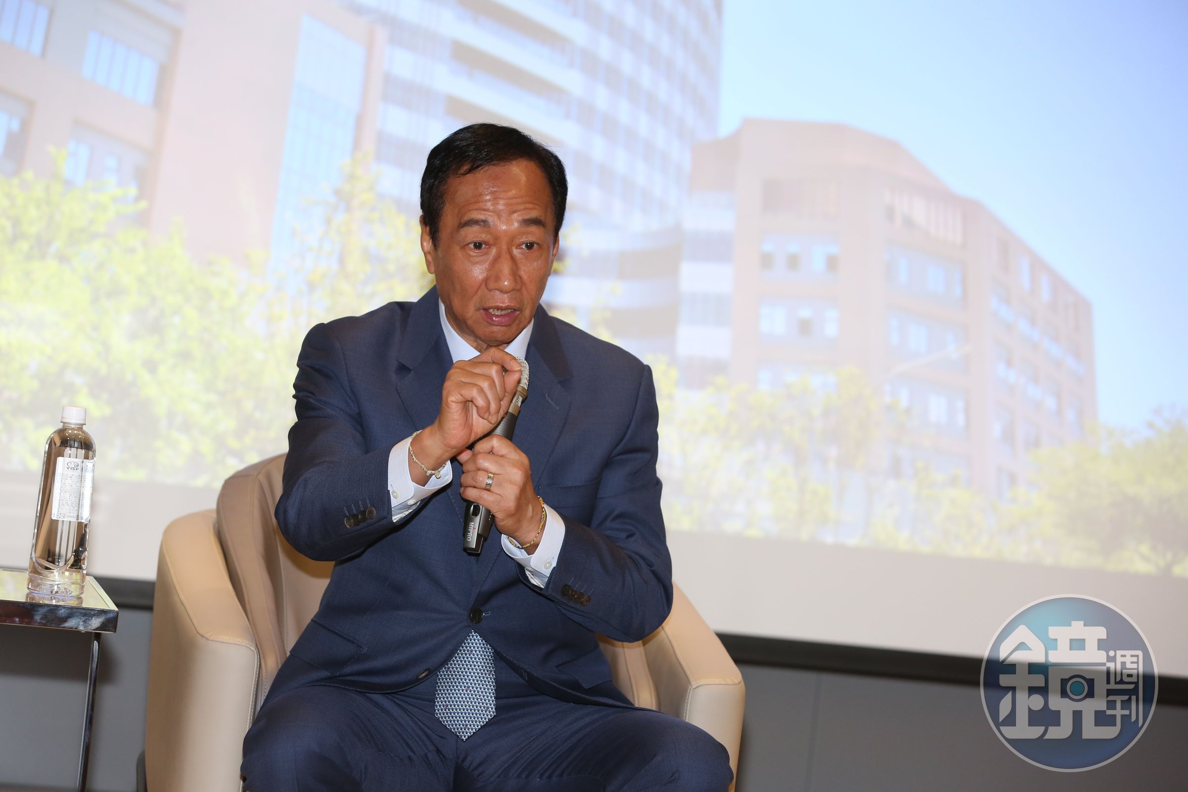 鴻海創辦人郭台銘狠酸國民黨總統候選人韓國瑜所提的「莫忘世上苦人多」口號，圖為資料照。