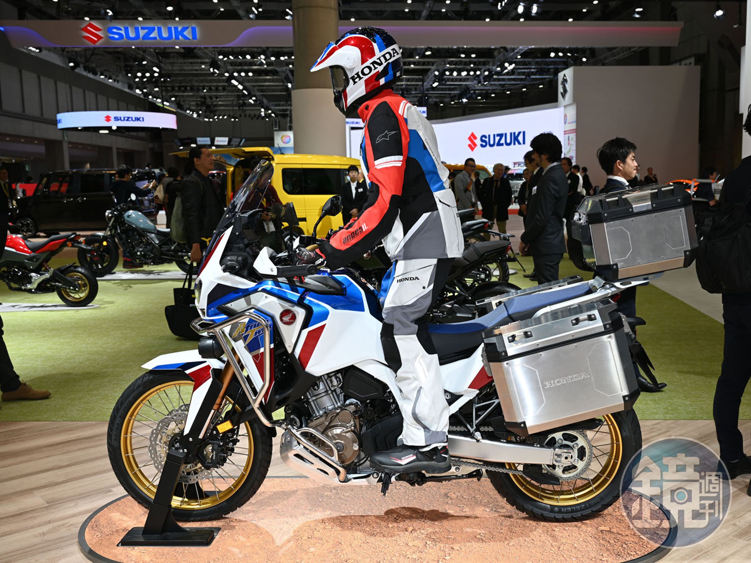 CRF1100L Africa Twin側面特寫。Copyright © 2019 Japan Automobile Manufacturers Association, Inc. All Rights Reserved.