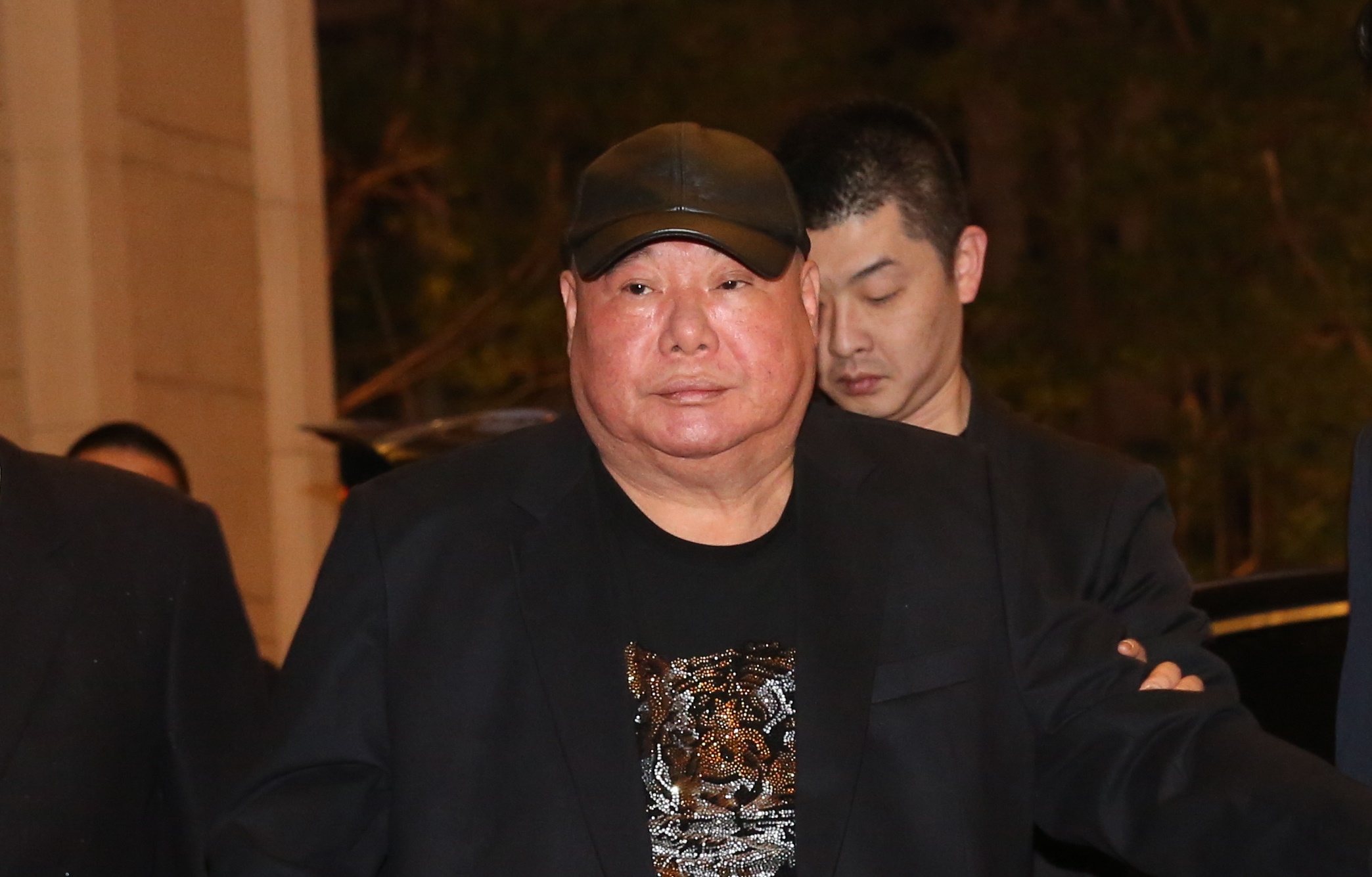 竹聯幫幫主「么么」黃少岑，今晚將在台北市喜來登飯店舉辦70歲壽宴。圖為資料照。