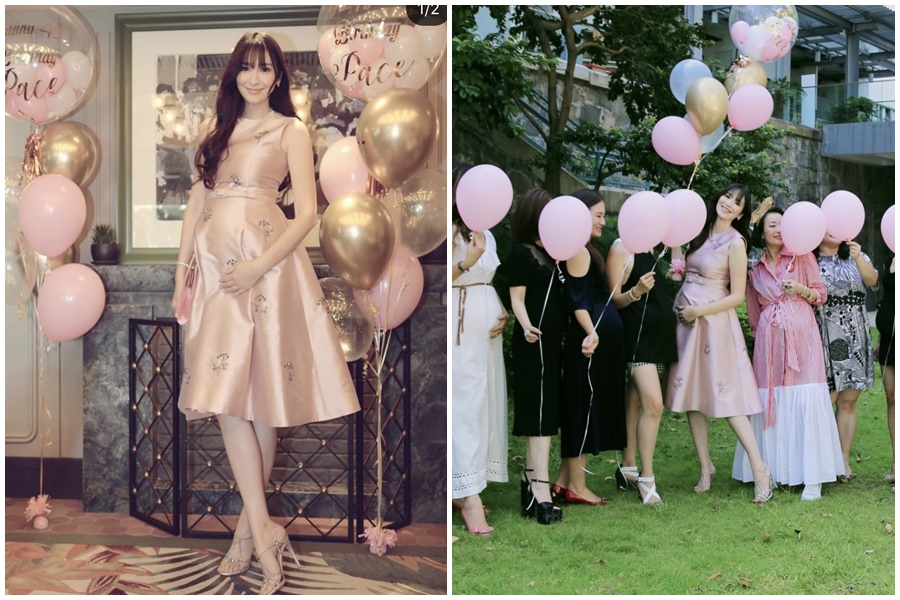 41歲女星吳佩慈2014年與大陸富商紀曉波生子後就淡出演藝圈，但外傳紀曉波欠債，對身家有百億的吳佩慈沒任何影響。（翻攝自吳佩慈IG）