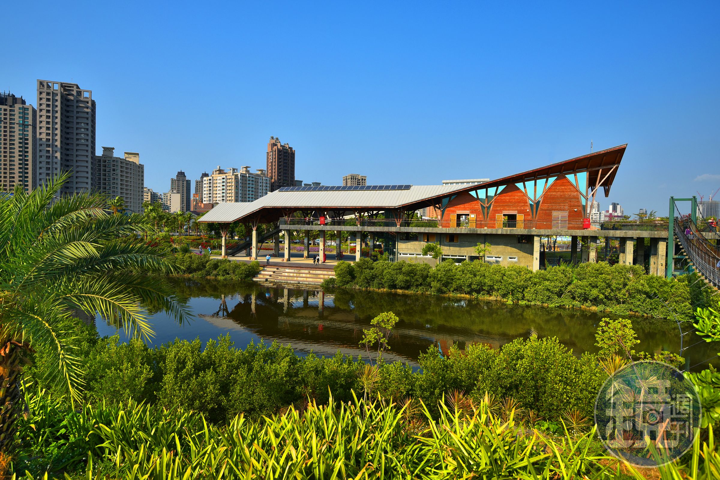 中都濕地公園佔地12.6公頃，為世界級的生態秘境。