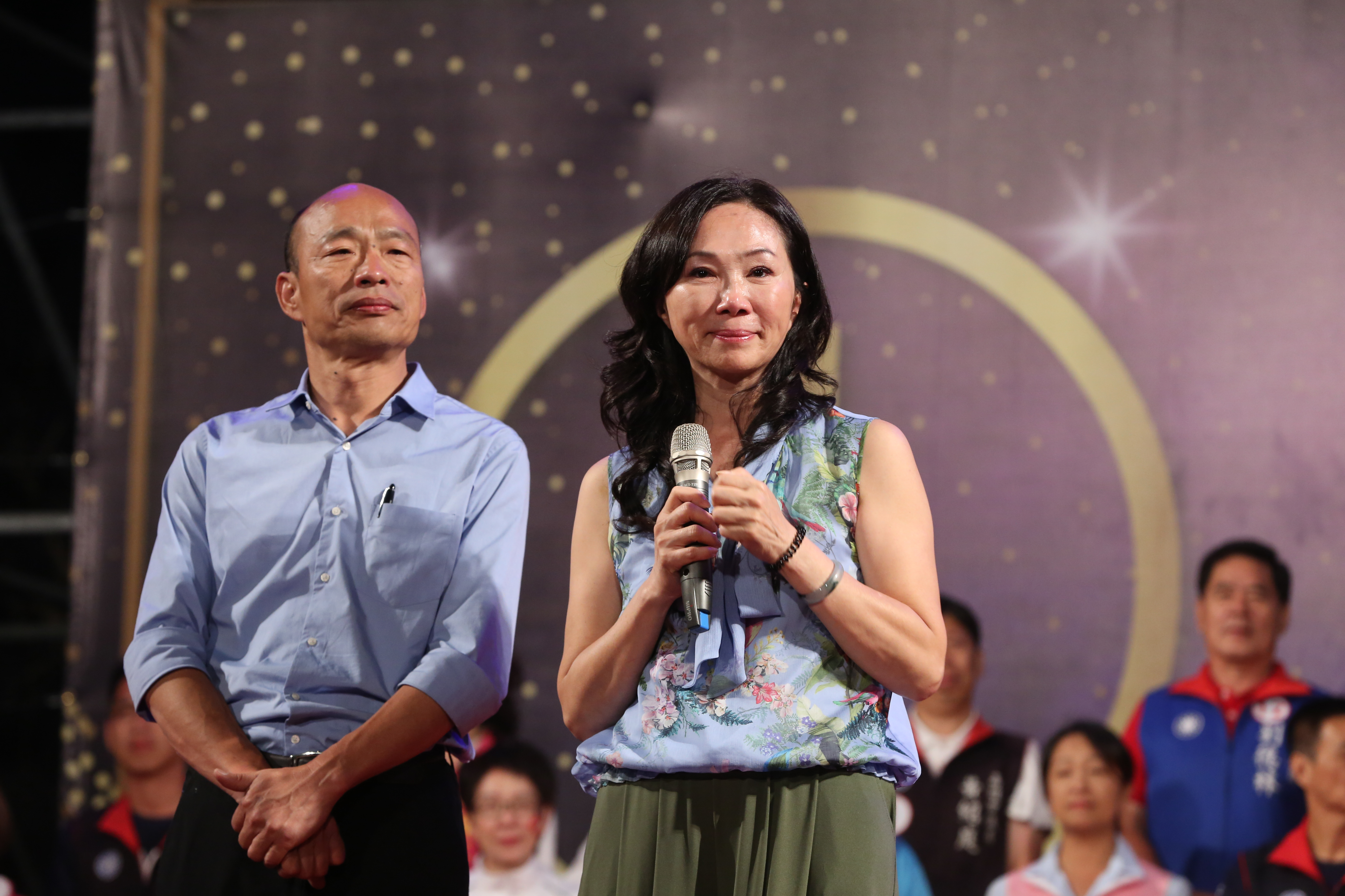 韓國瑜被爆出曾住過台北市大安區「幸安名廈」，李姓屋主被外界懷疑是李佳芬本人，其實是李佳芬的胞妹李佩芬。