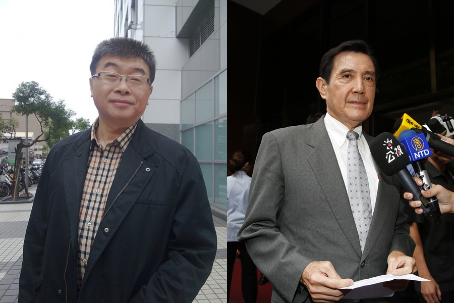 為了國民黨不分區名單的紛爭，前總統馬英九槓上前立委邱毅。（左圖翻攝自邱毅臉書）