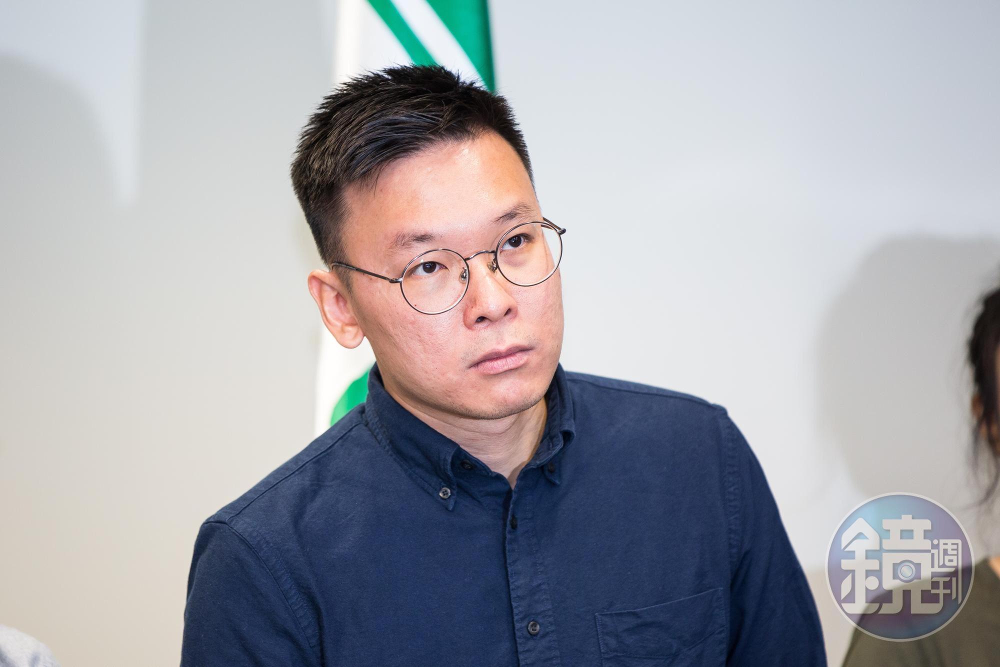 民進黨祕書長林飛帆。