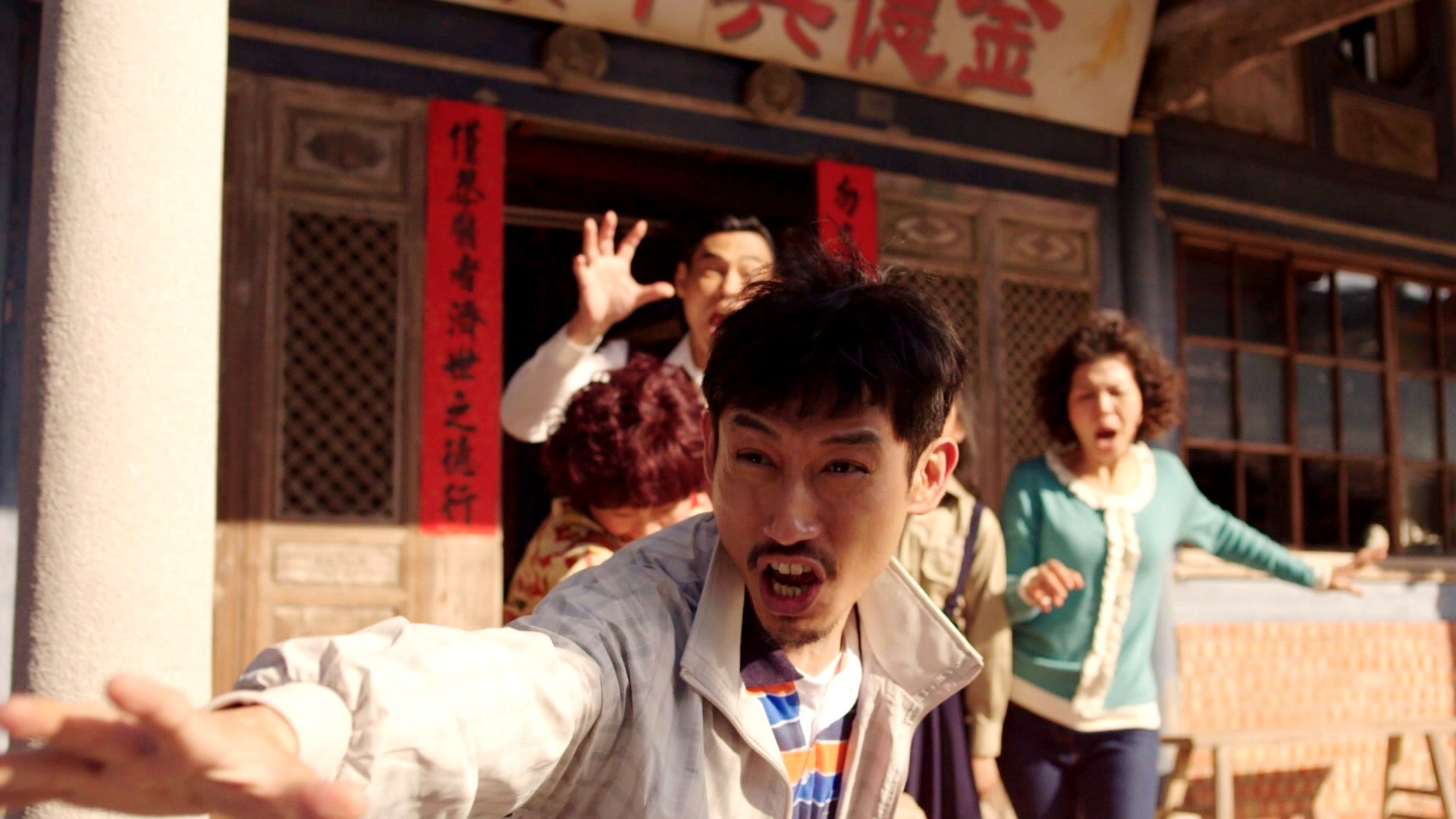 陳竹昇演活《俗女養成記》中的嘉玲爸，私下卻不搞笑落差大。（三立提供）