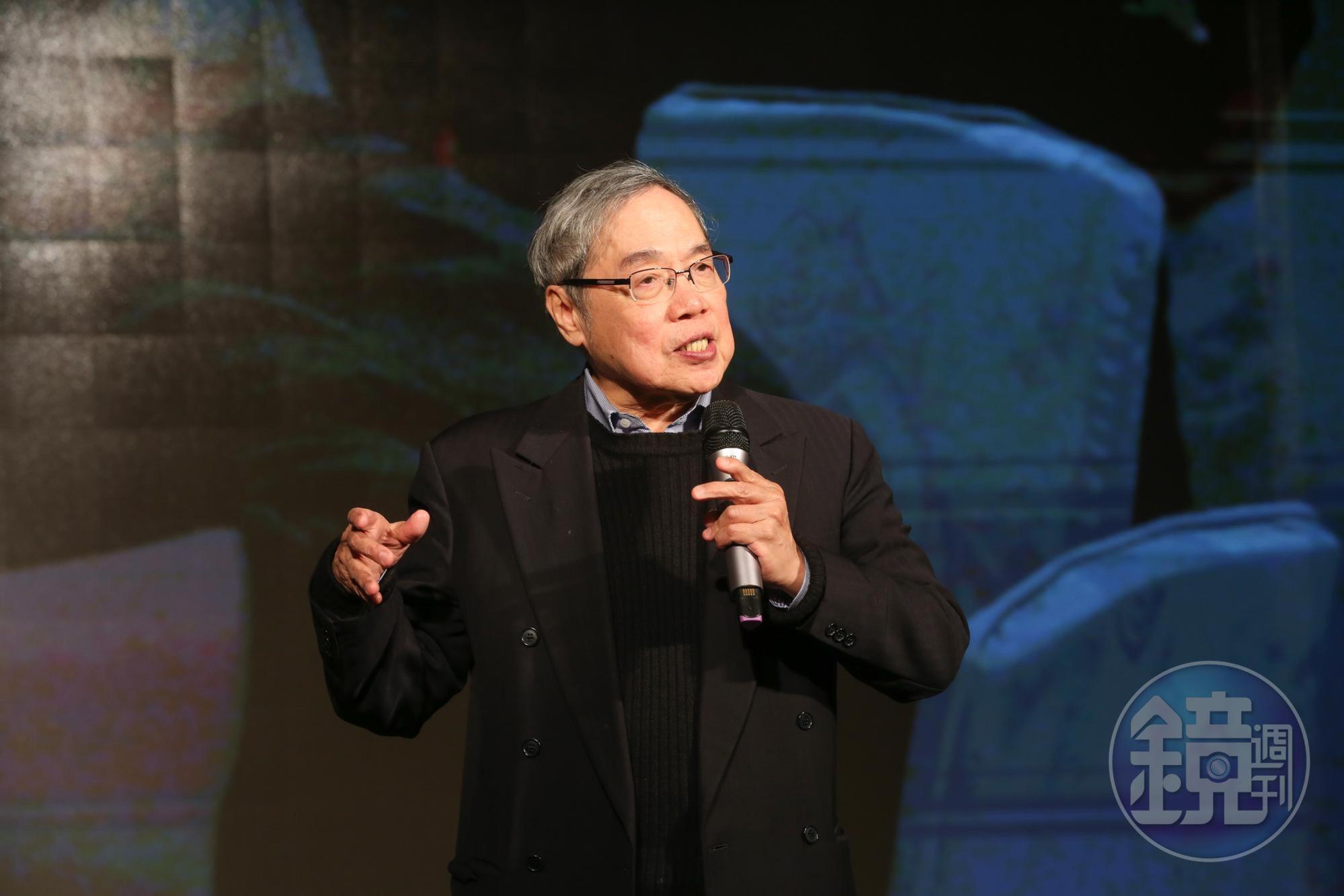 作家、政大教授陳芳明回憶過去被列國民黨黑名單的往事,回擊柯文哲「說風涼話太過殘忍了。」