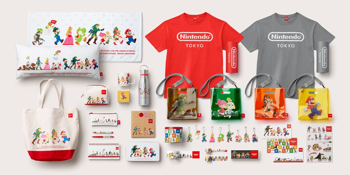 Nintendo TOKYO販賣不少東京才有的限定商品。（翻攝任天堂官網）