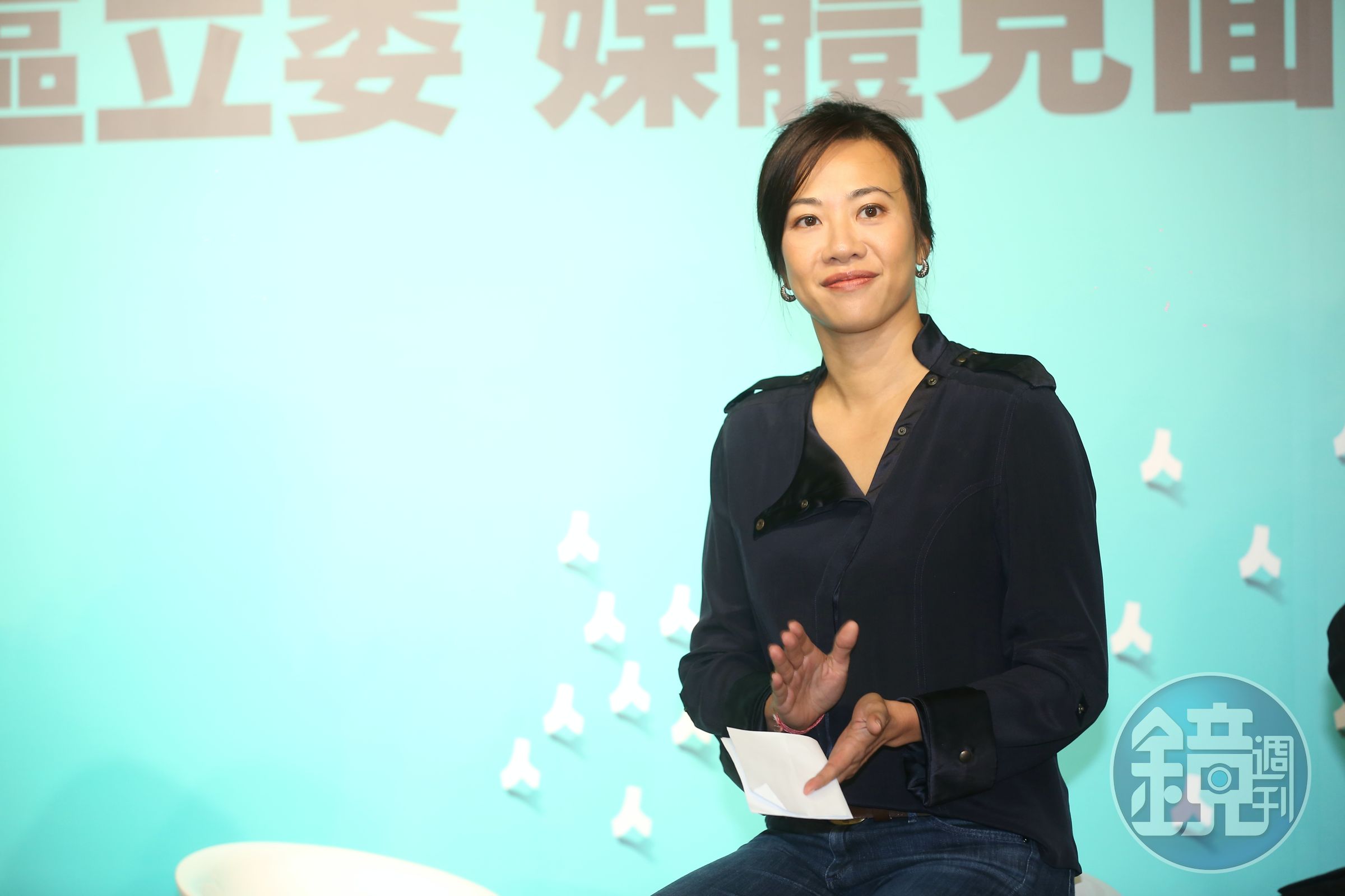 新光吳家大公主吳欣盈披戰袍，替民眾黨出來選不分區立委。