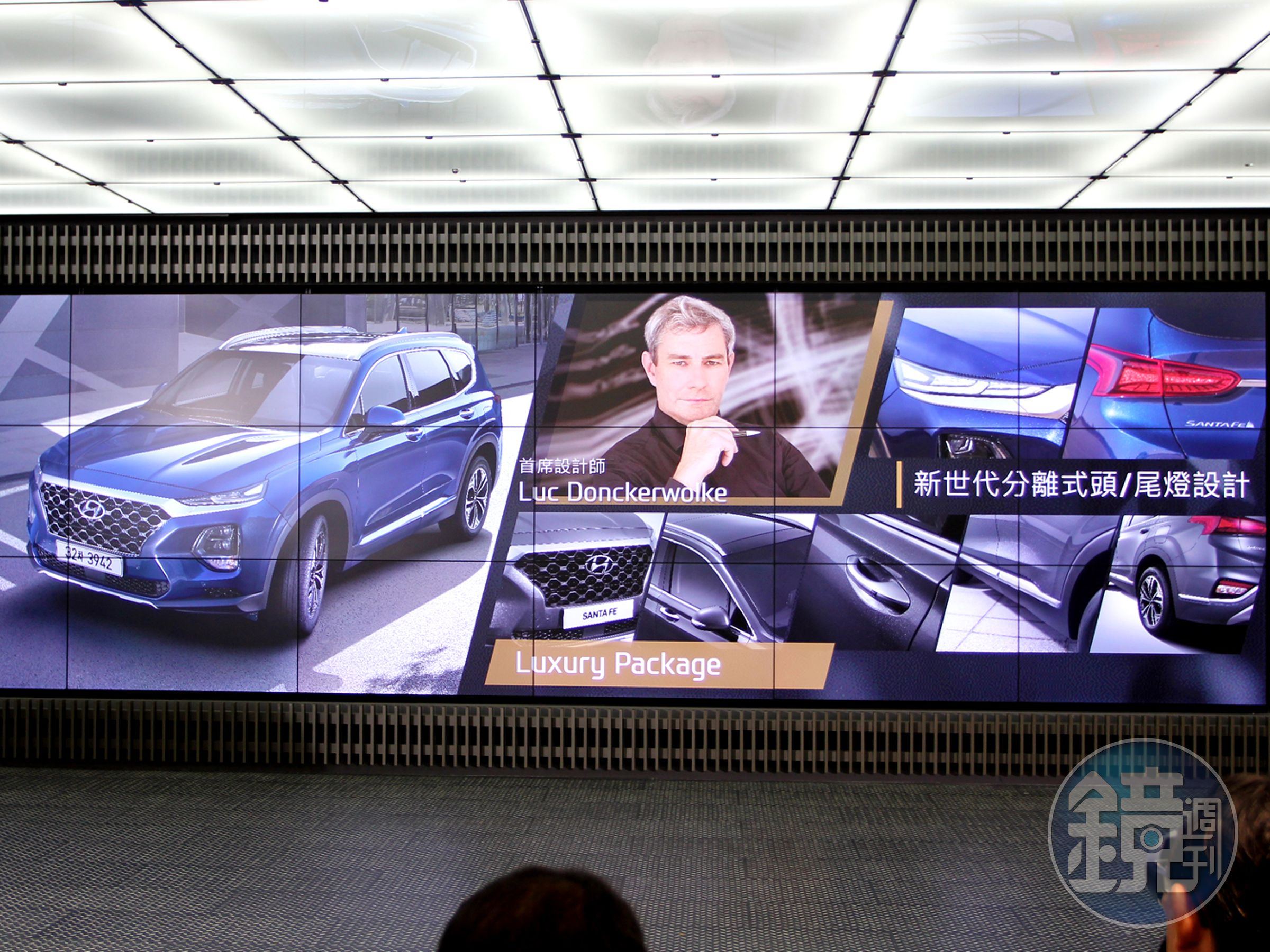 全新第四代The All-New SANTA FE由曾為BENTLEY與LAMBORGHINI操刀的集團設計總監Luc Donckerwolke主導。