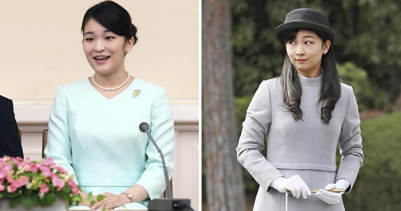 日本真子公主(左)和佳子公主(右)驚傳在國宴上遭到酒醉議員騷擾。(東方IC)