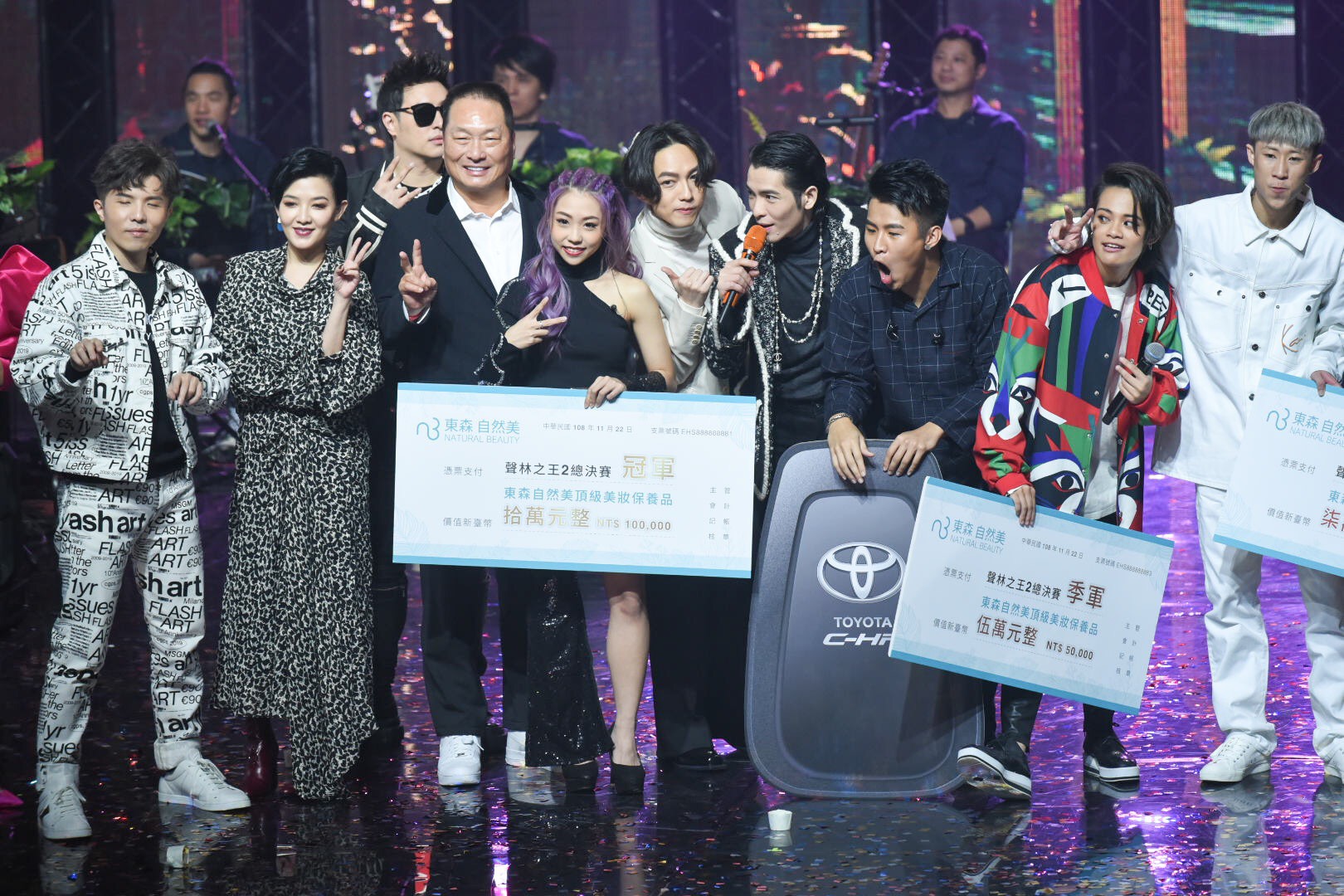 《聲林之王2》昨辦總決賽,由李艾薇獲得冠軍。(ET toddy提供)