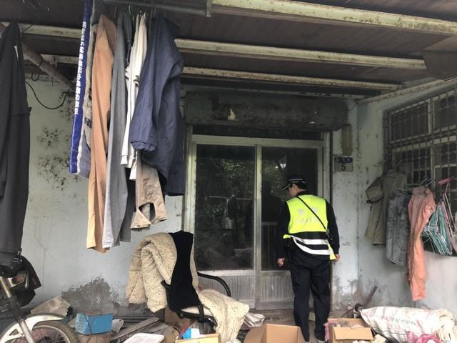 日籍老翁滯留台灣36年,居住在富里好心人的家中。(警方提供)