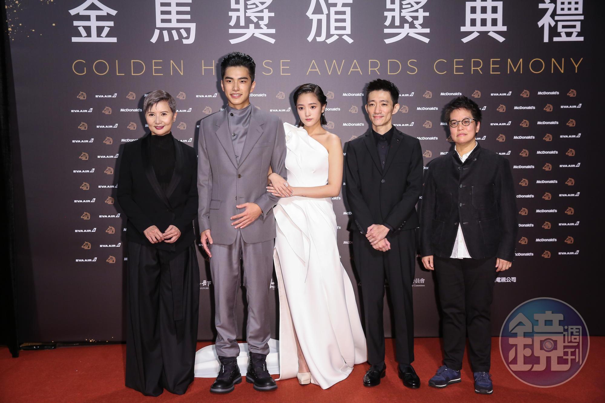 《返校》本屆金馬獎拿下包含最佳新導演在內的5獎。