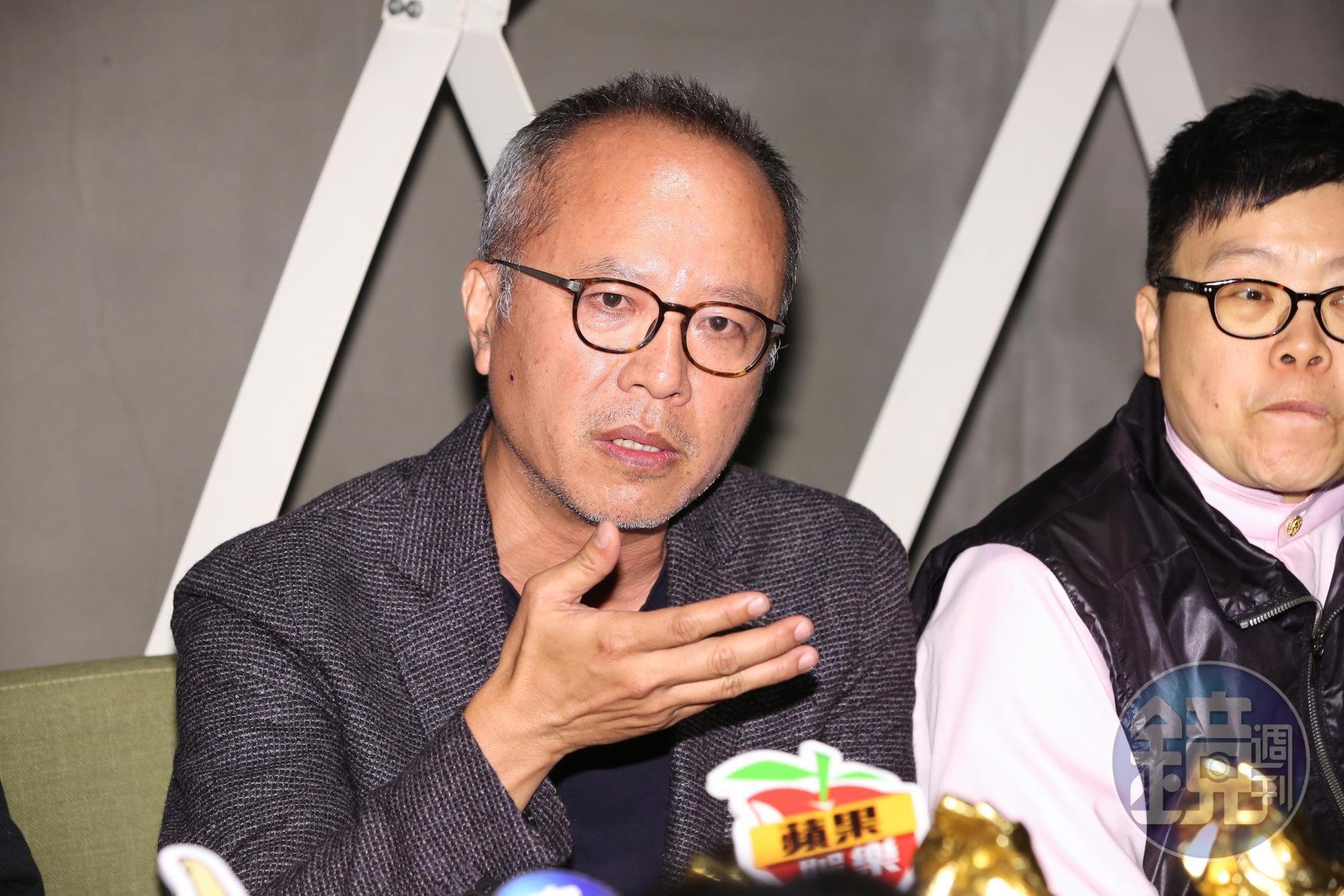 鍾孟宏說,沒有事事一路順風,《陽光普照》只是現在的條件演員都在位。