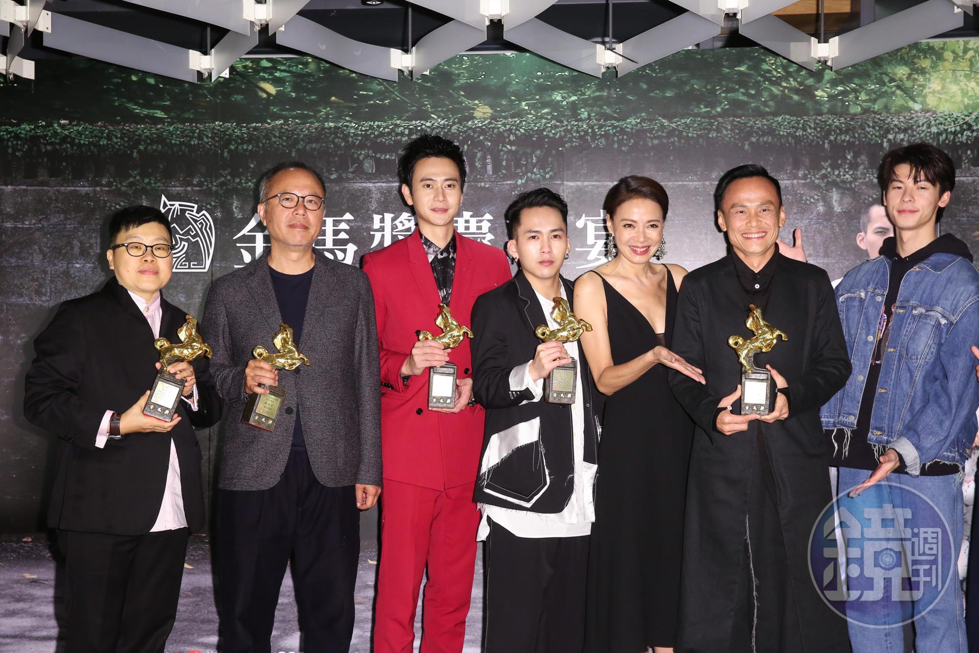 《陽光普照》獲得最佳劇情長片、男主角、男配角、最佳導演、最佳剪輯等5項大獎,加上觀眾票選最佳影片獎,共拿了6座金馬獎。