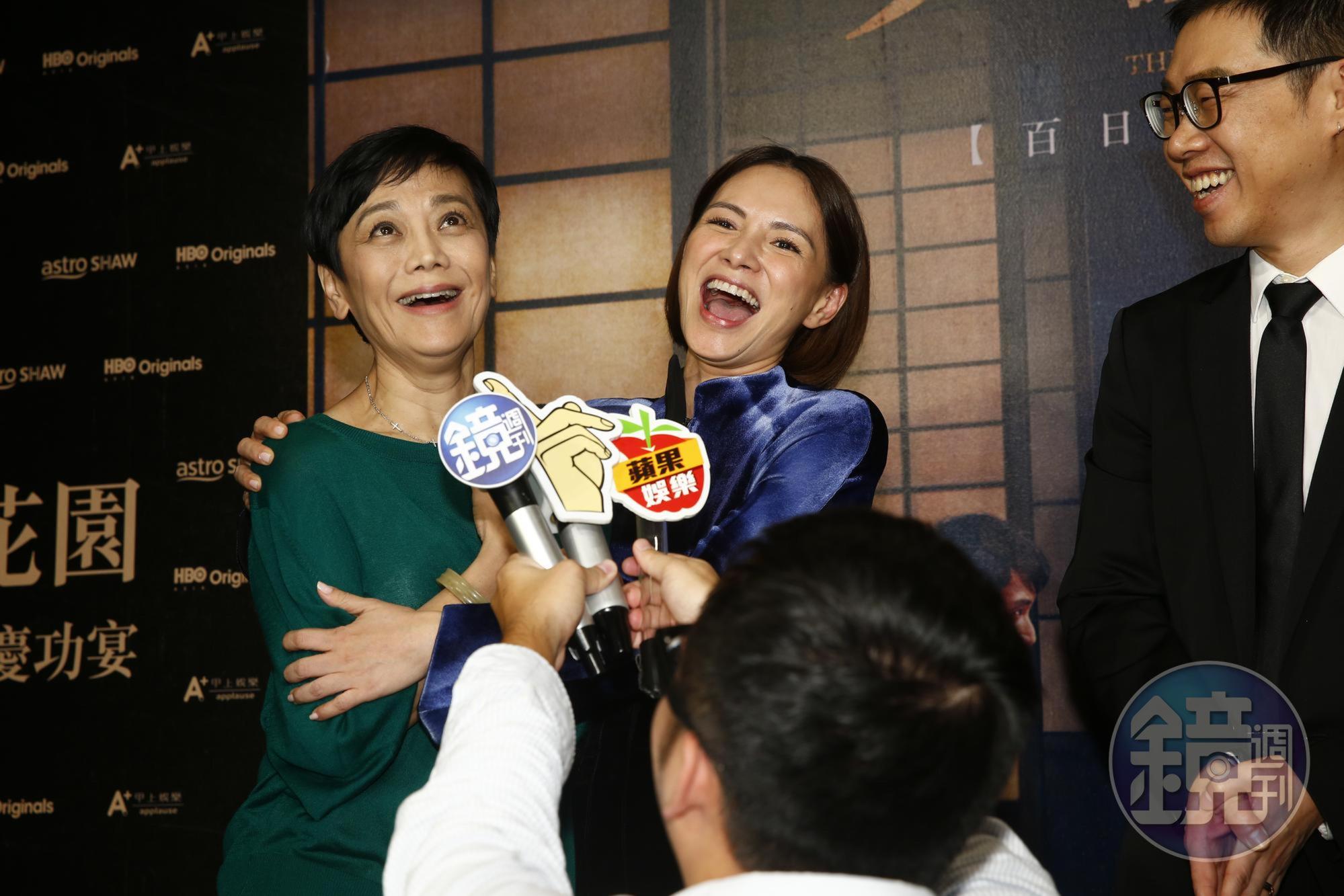 張艾嘉未報名金馬不遺憾，對徒弟李心潔未能再度封后給了她更多鼓勵。