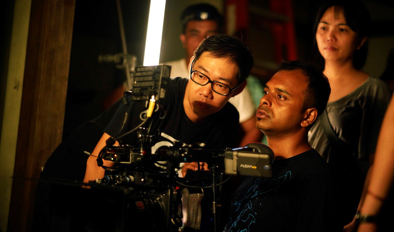 導演林書宇（左）與攝影師Kartik VIJAY的合作，開啟不一樣的視野。（甲上提供）