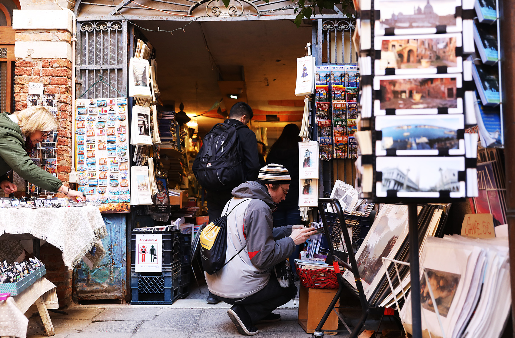 世界各地旅人來到威尼斯，都會造訪這間獨一無二的高水位書店。
