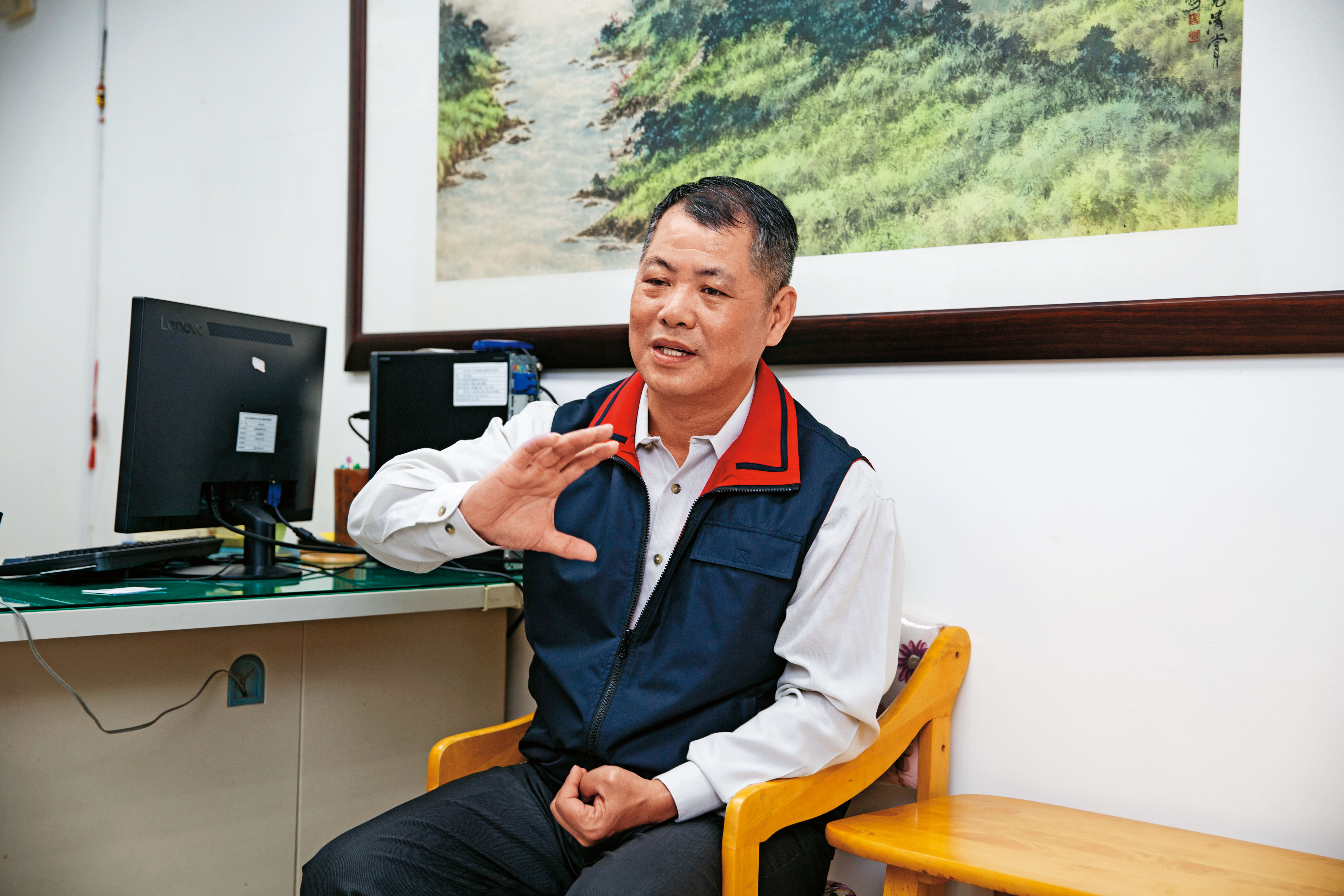 時任萬華分局偵查隊長的孫福佐（圖）透露，當初是靠一根菸頭，掌握陳福祥的藏身處。