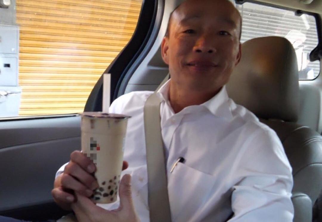 韓國瑜昨日在社群媒體上開玩笑，引發網路熱議。（翻攝自韓國瑜Instagram）