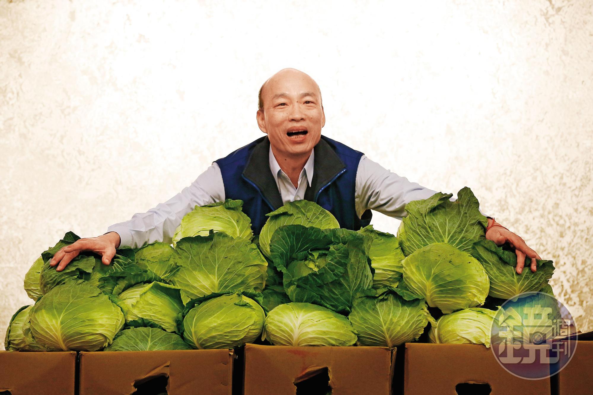 請辭北農總經理時,韓國瑜大動作開記者會,之後參選國民黨黨主席,說當時的意圖是阻止民進黨對他的政治追殺。(楊子磊攝)