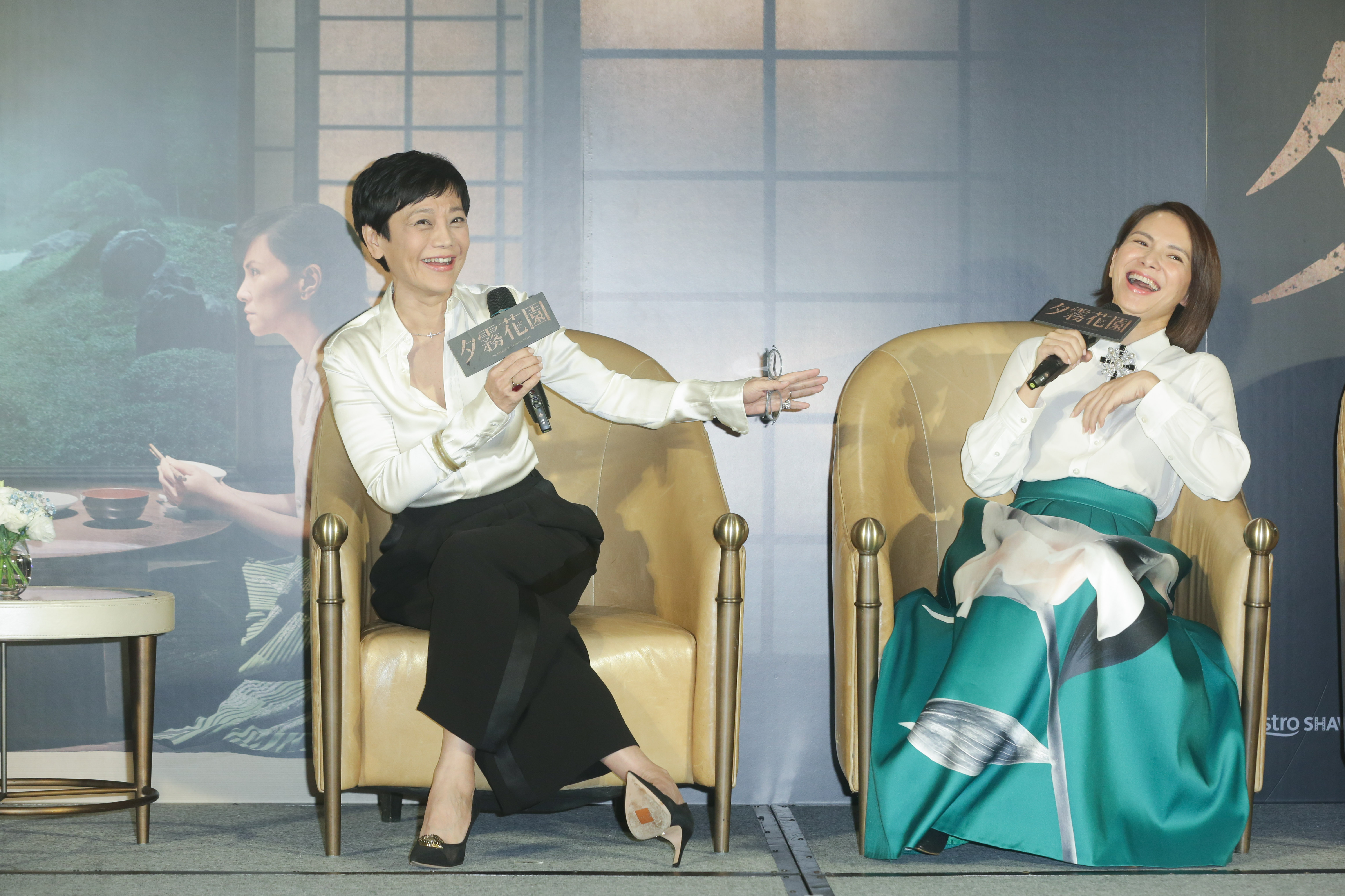 李心潔與張艾嘉感情像母女，2人在一起，就很有能量與感情的流動。