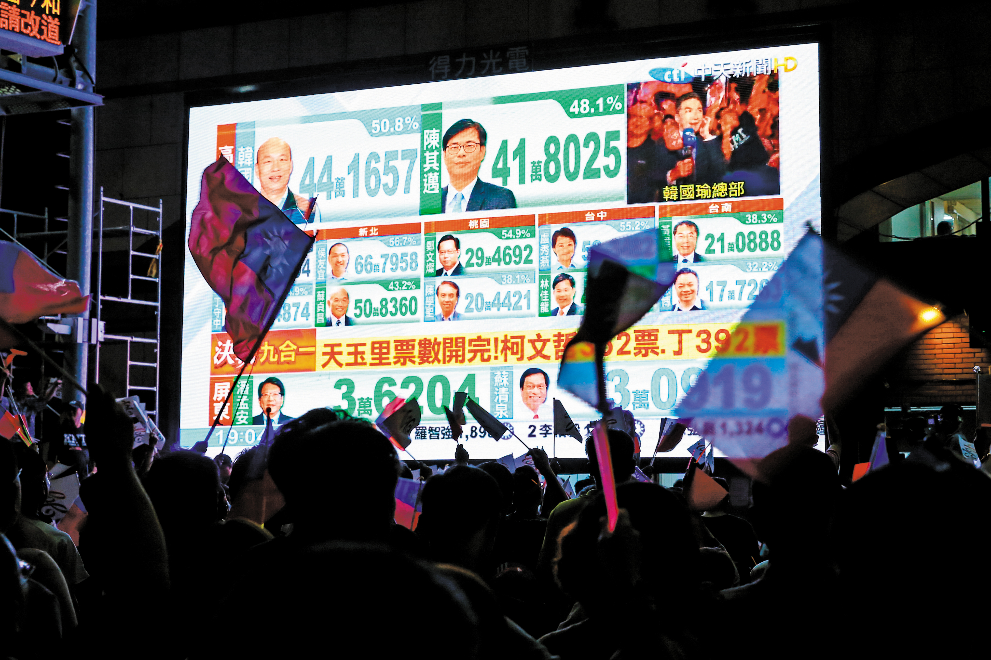 王立強爆料稱，2018年曾指揮網軍介入台灣的九合一選舉，並提供韓國瑜人民幣2,000萬元。