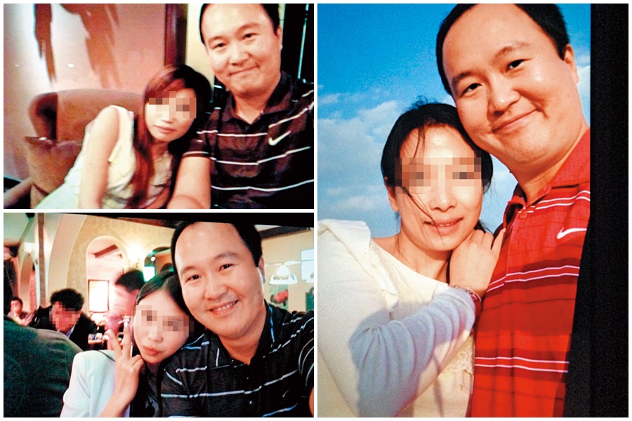 元祖大少東張乙濤遭爆從2013年起就外遇多女，甚至還讓人妻（右圖左）懷孕找上門來。（讀者提供）