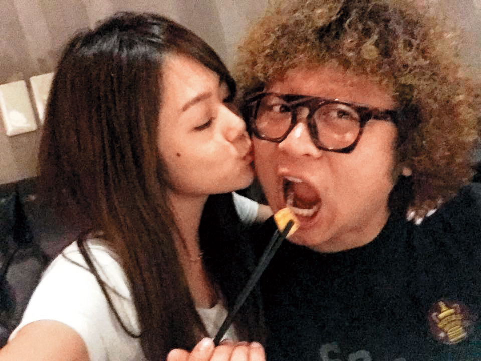 林千又最知名的前男友是納豆，但她搞出一堆麻煩，帶屎納豆。（翻攝自納豆微博）