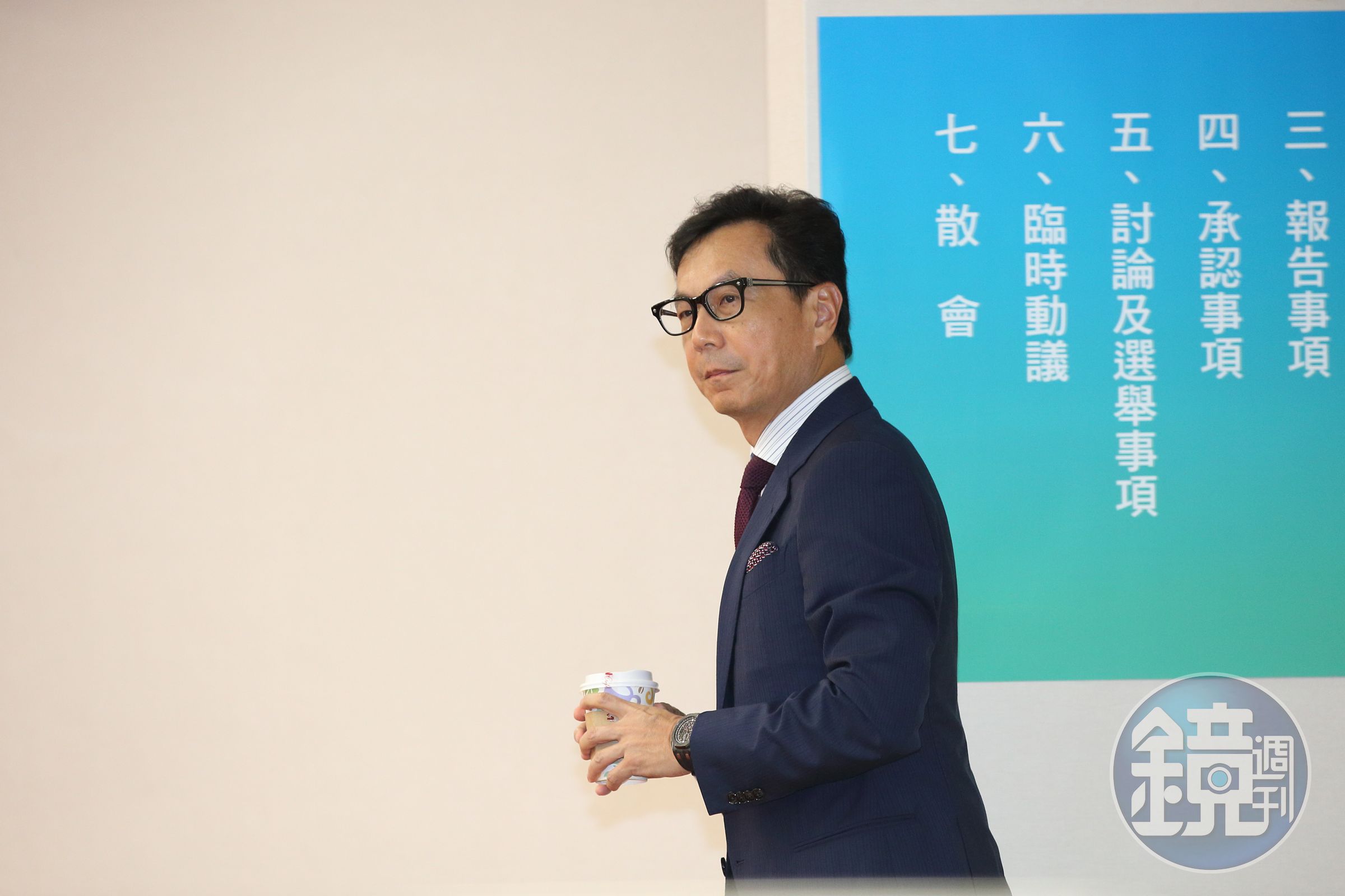 中國積極清理明天系集團的同時，近日金融業議論紛紛，富邦集團是否遭池魚之殃。圖為富邦集團董事長蔡明忠。