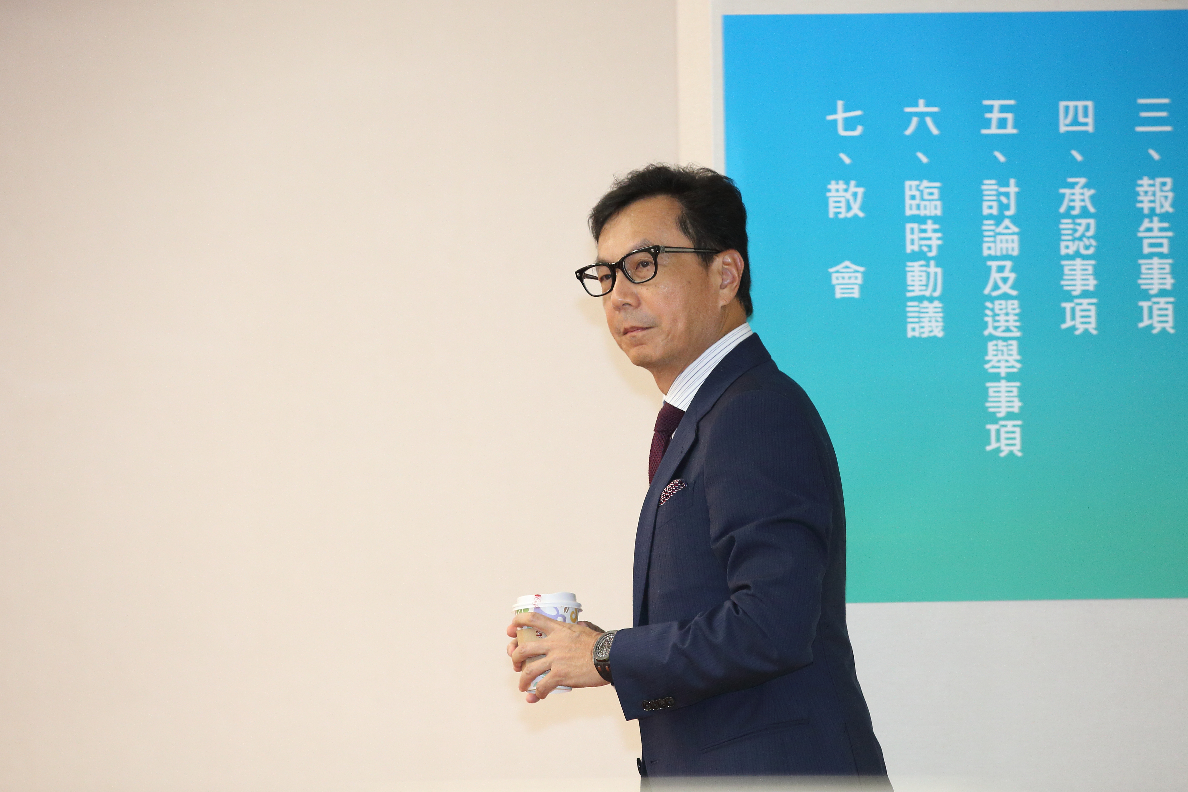 中國積極清理明天系集團的同時，近日金融業議論紛紛，富邦集團是否遭池魚之殃。圖為富邦集團董事長蔡明忠。