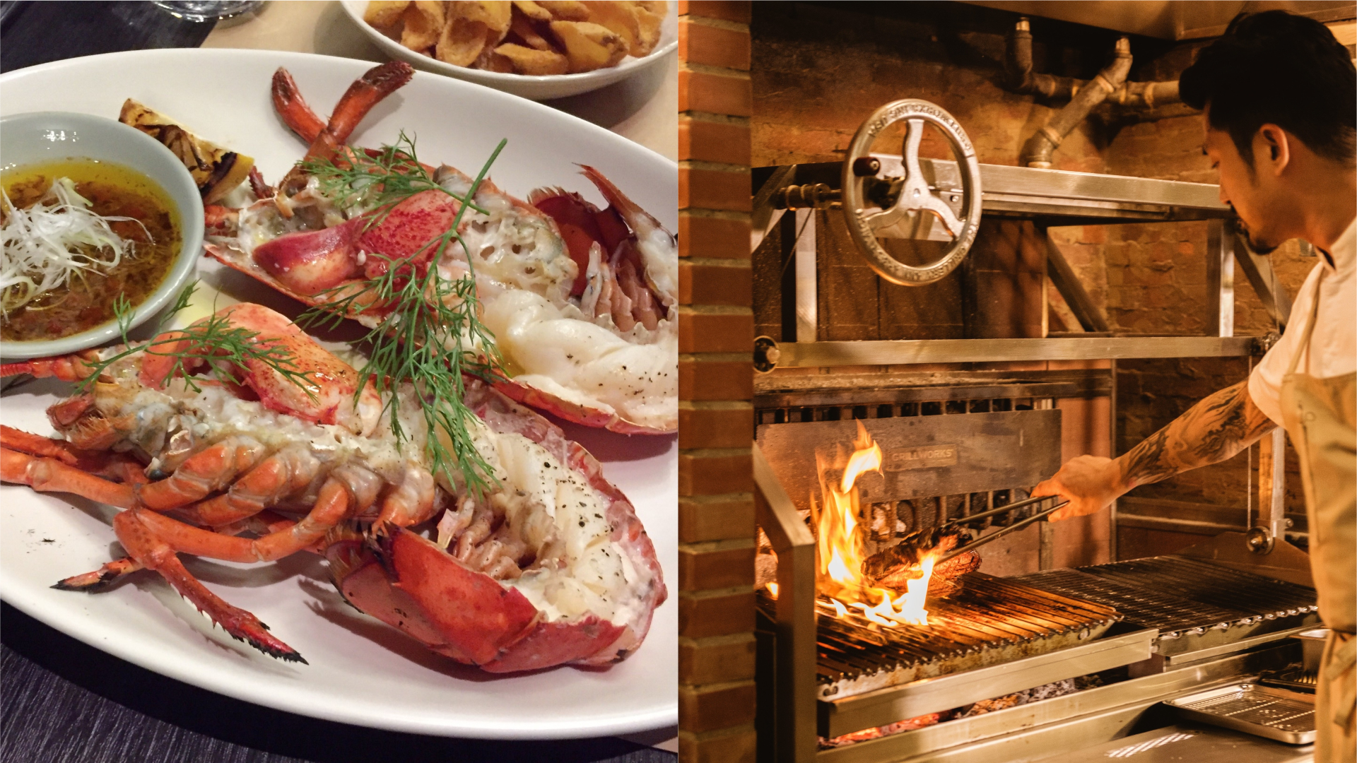 「WILDWOOD」於週末夜晚推出超值活動，牛排、龍蝦套餐980元，加上服務費也不超過1,100元。（WILDWOOD提供）