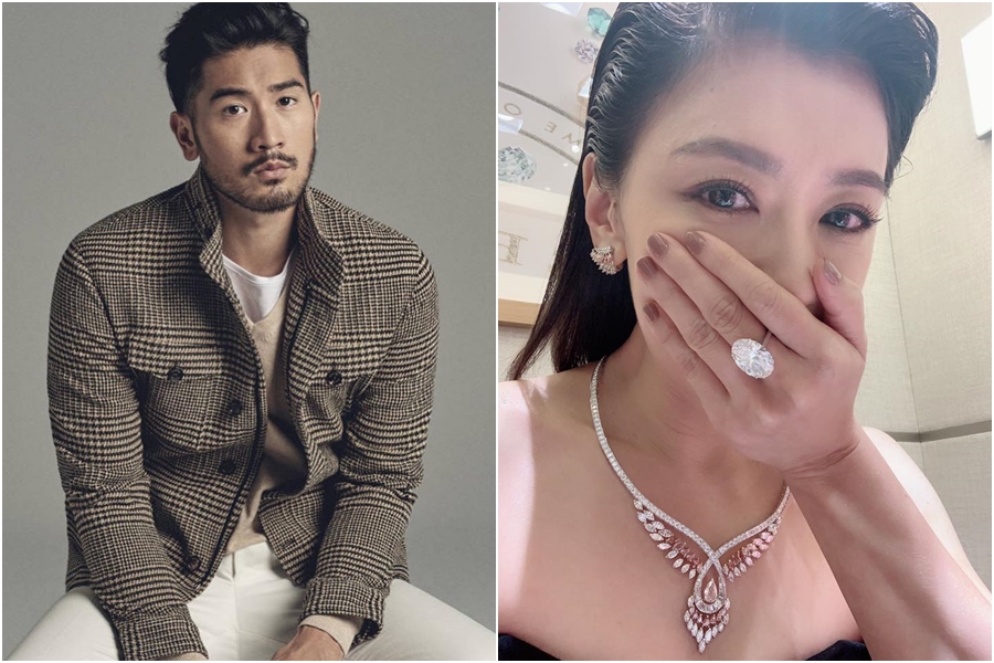 高以翔（左圖）27日錄製中國綜藝節目《追我吧》意外猝死，賈靜雯（右圖）在臉書發文哀悼。（左圖翻攝自高以翔臉書、右圖翻攝自賈靜雯臉書）