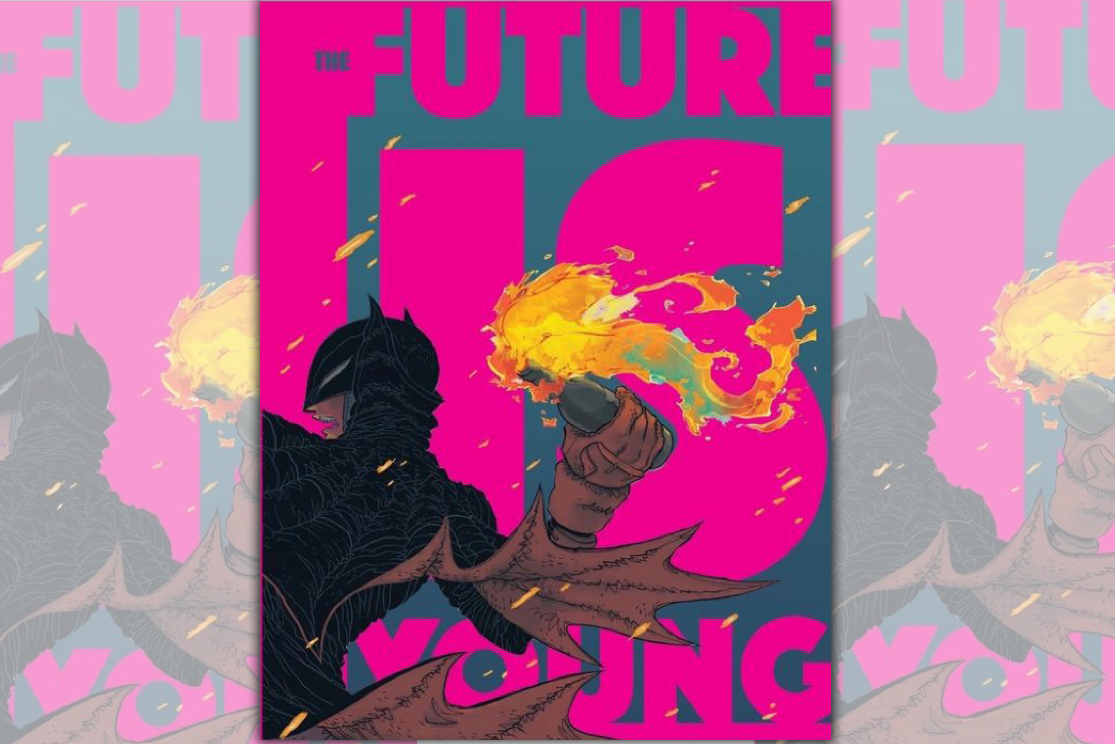 DC近日於Instagram上貼出蝙蝠俠宣傳照，被中國網友砲轟到下架。（翻攝DC IG）