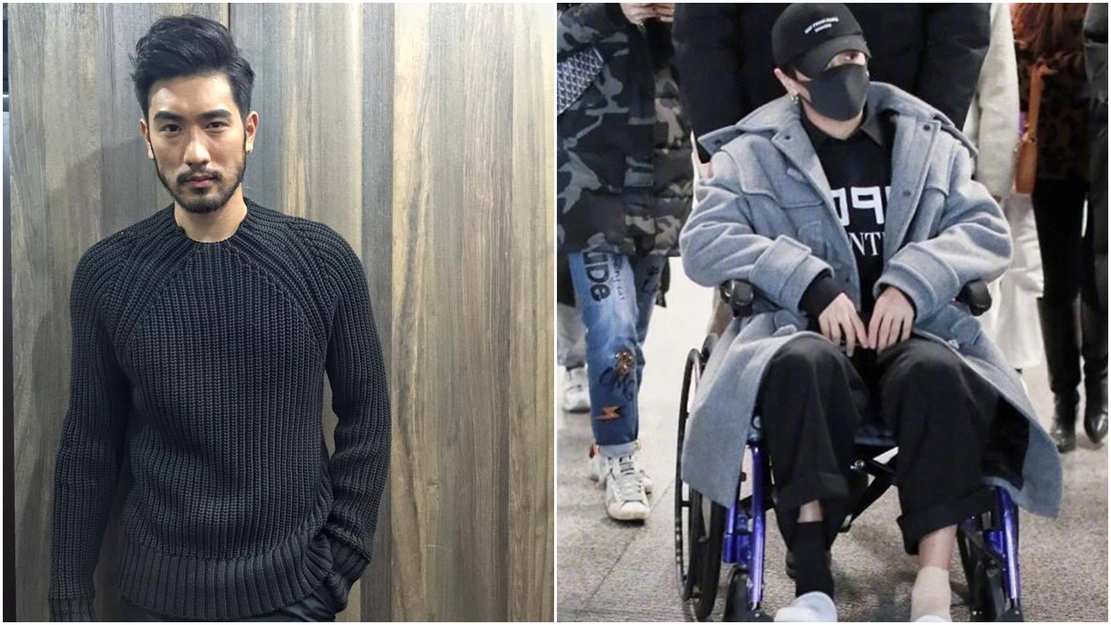 《追我吧》昨日的錄製，不僅高以翔丟命，還有人受傷到坐輪椅。（合成圖，翻攝自高以翔臉書、微博）