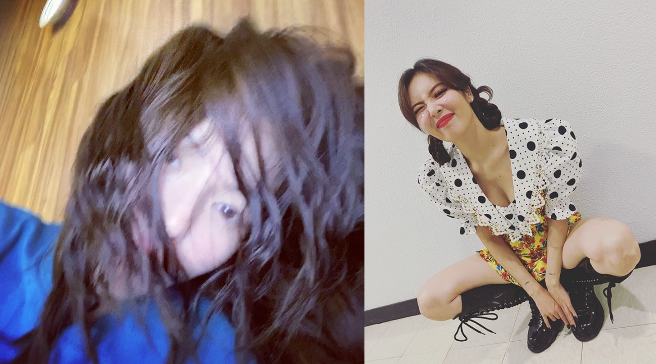 泫雅自爆罹憂鬱症和恐慌症，還有「血管迷走性昏厥」，壓力過大就會暈倒。（合成泫雅IG圖片）