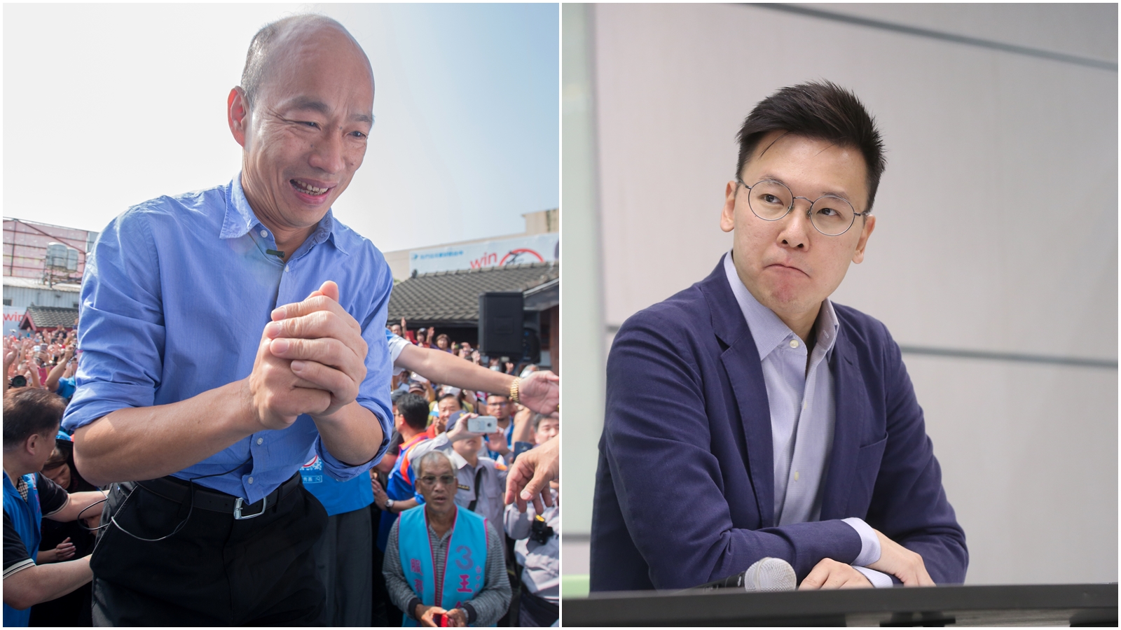 韓國瑜呼籲支持者「唯一支持蔡英文」，讓林飛帆痛批「你可不可以認真選」。