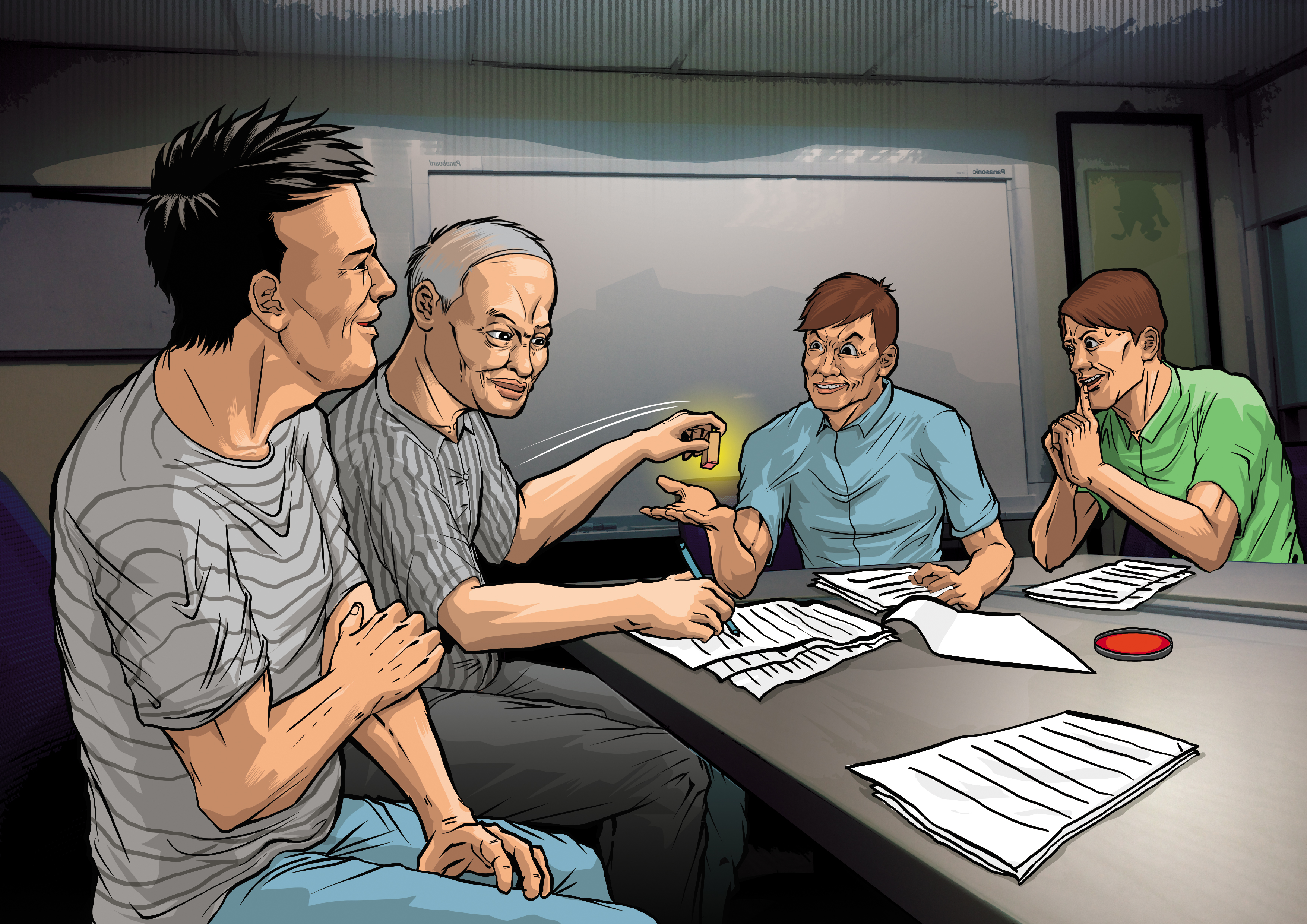 司法黃牛看準民眾對官司的無知與恐懼，向當事人詐取財物。（示意圖）