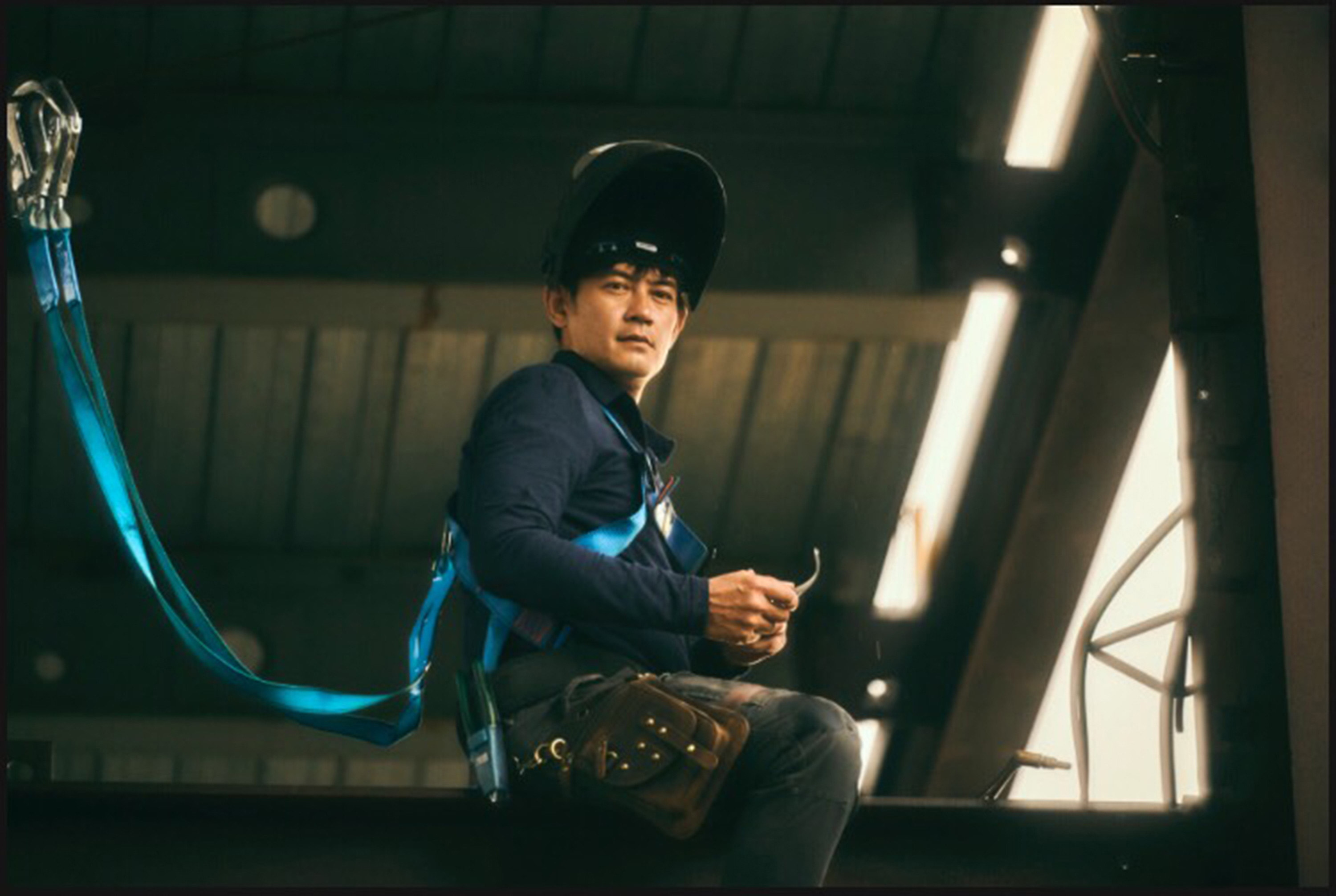 柯叔元驚嘆在工地拍攝難度真的很高。（大慕影藝提供）